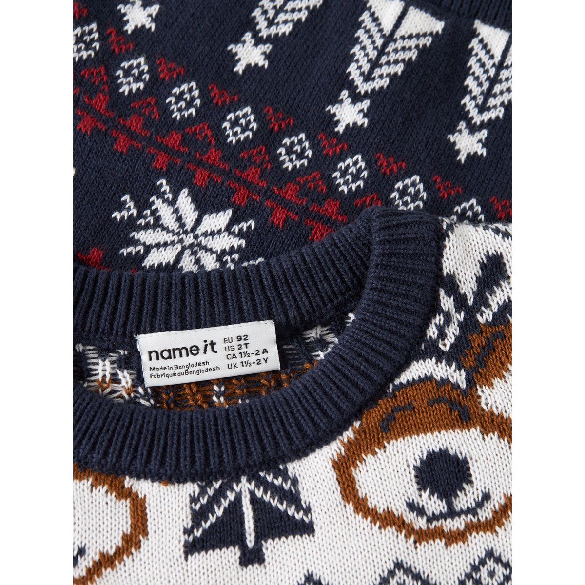 Pullover bleu - navy blazer1, NAME IT