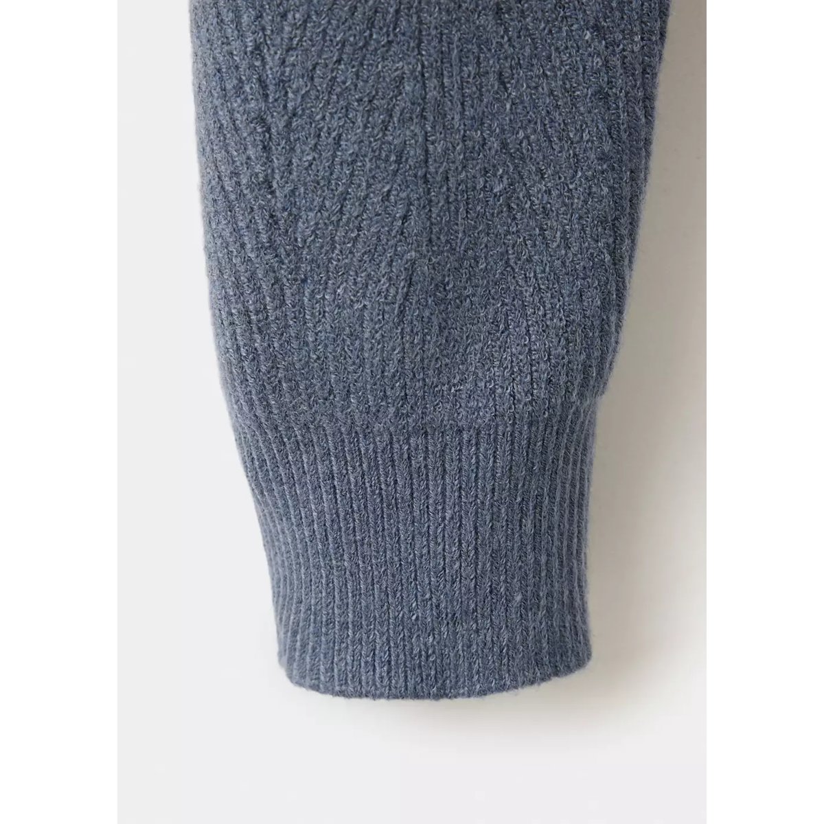 Pull-over maille chevrons bleu indigo, MANGO MAN