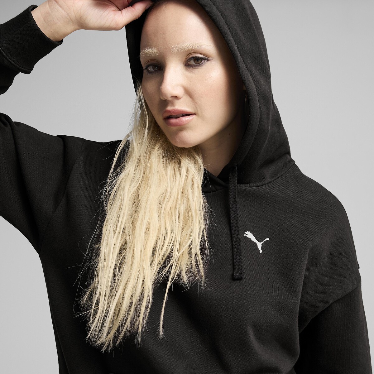 Sudadera con capucha ESSENTIAL RELAXED negro, PUMA