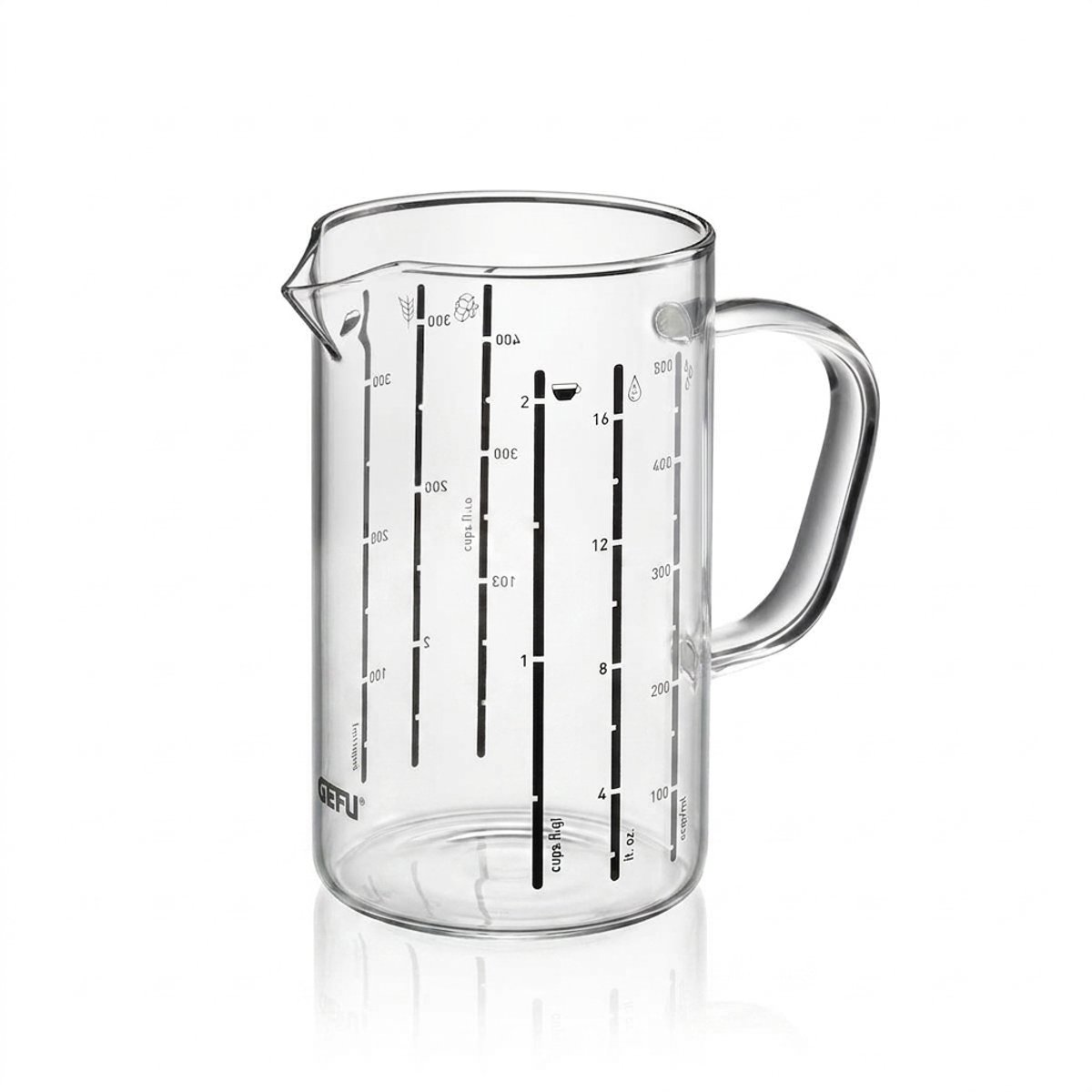 Verre doseur METI 500 ml transparent, GEFU