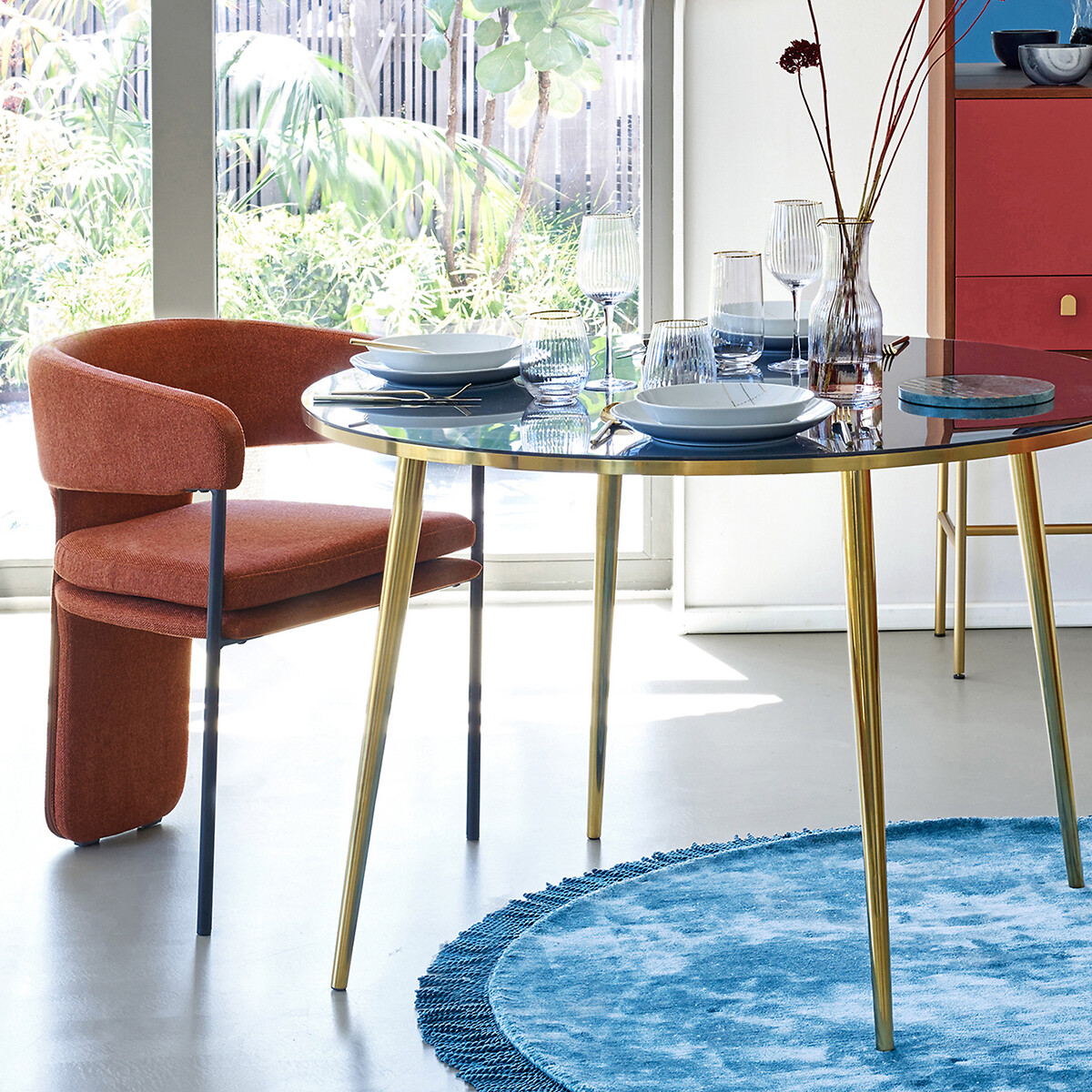 Fauteuil de table Palazzo terracotta, LA REDOUTE INTERIEURS