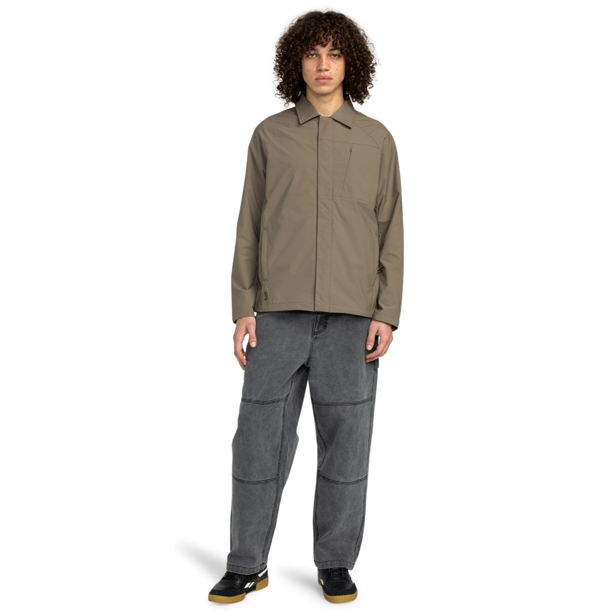 Veste imperméable FFNC COACH marron stone gray, ELEMENT