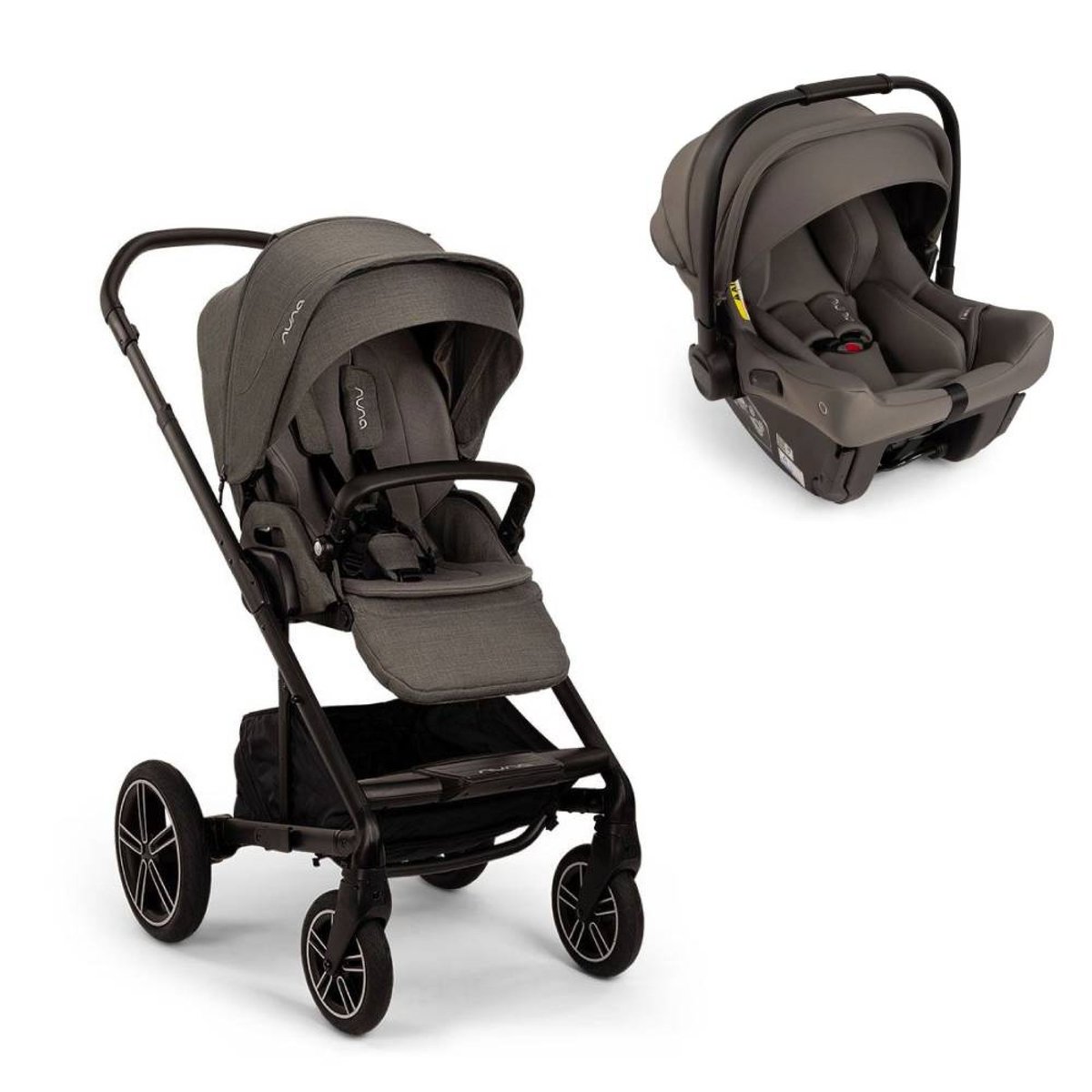Poussette duo Mixx Next + PIPA urbn gris, NUNA