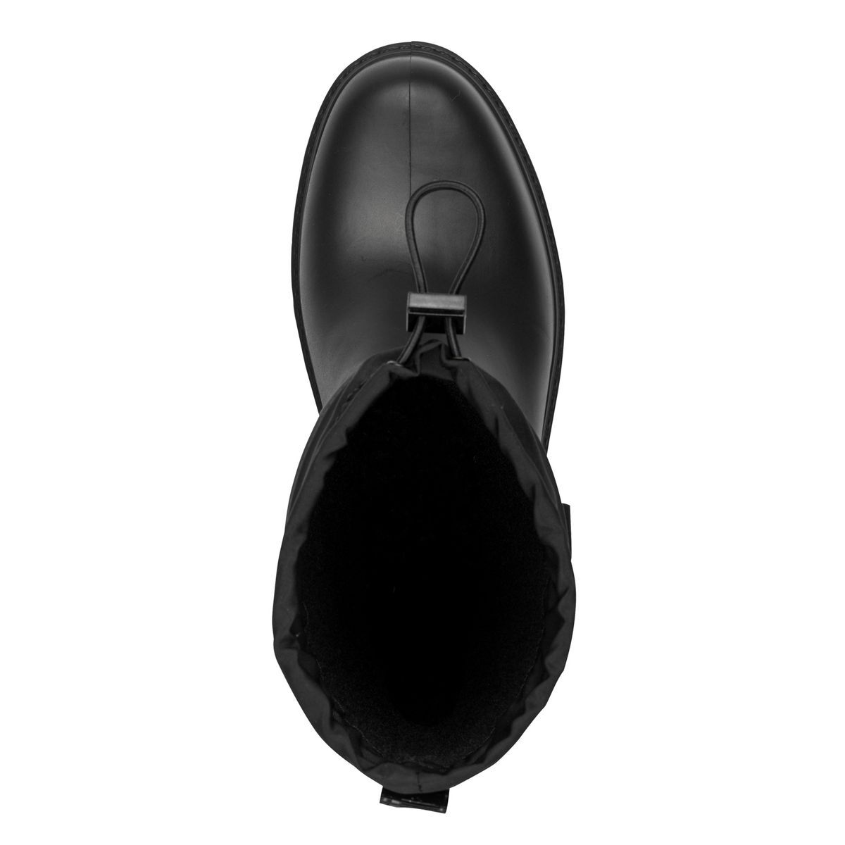 Bottes en caoutchouc à talon noir, TAMARIS