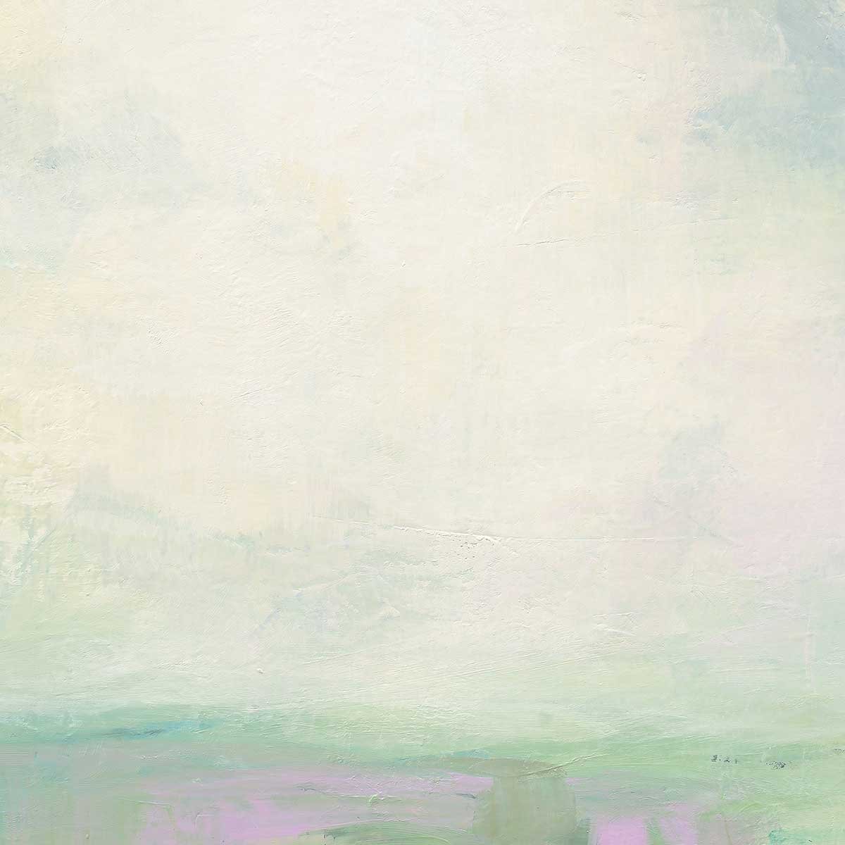 Tableau abstrait Horizon coloré tableau alu dibond, HEXOA