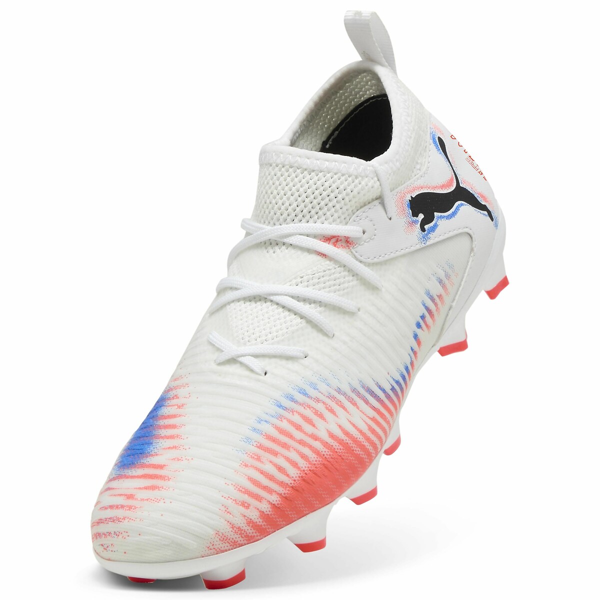 Tacchetti Future 8 Match FG/AG bianco / nero / rosso, PUMA