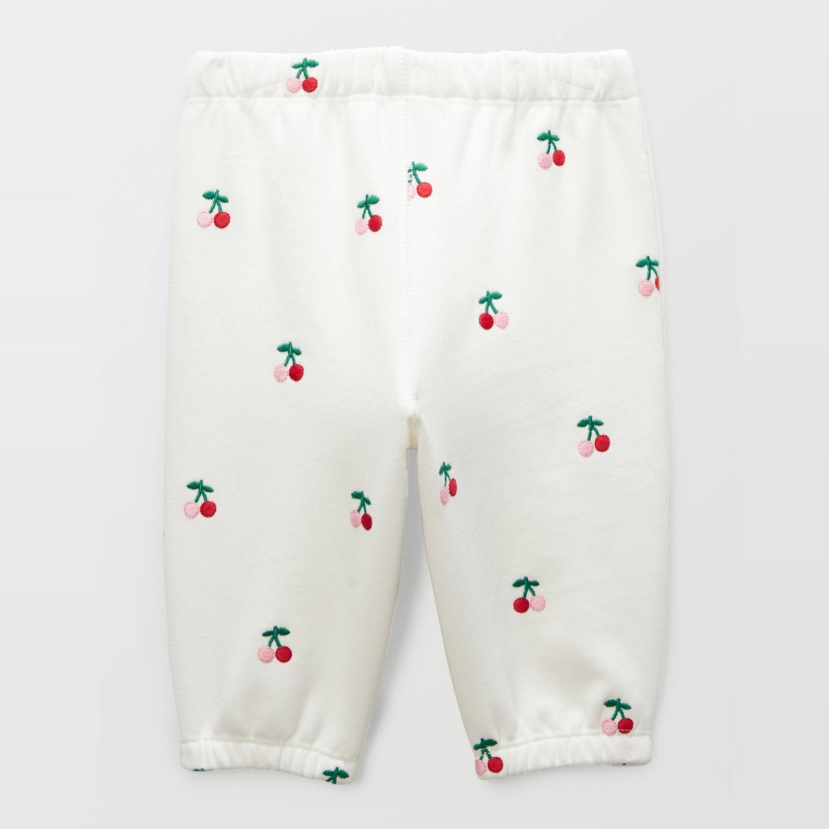 Jogging brodé en coton BIO GOTS ecru, BOUT'CHOU