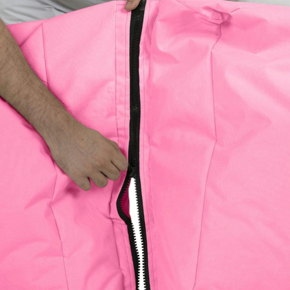 Chilienne de jardin dépliable en tissu imperméable ARTA rose, PIER IMPORT