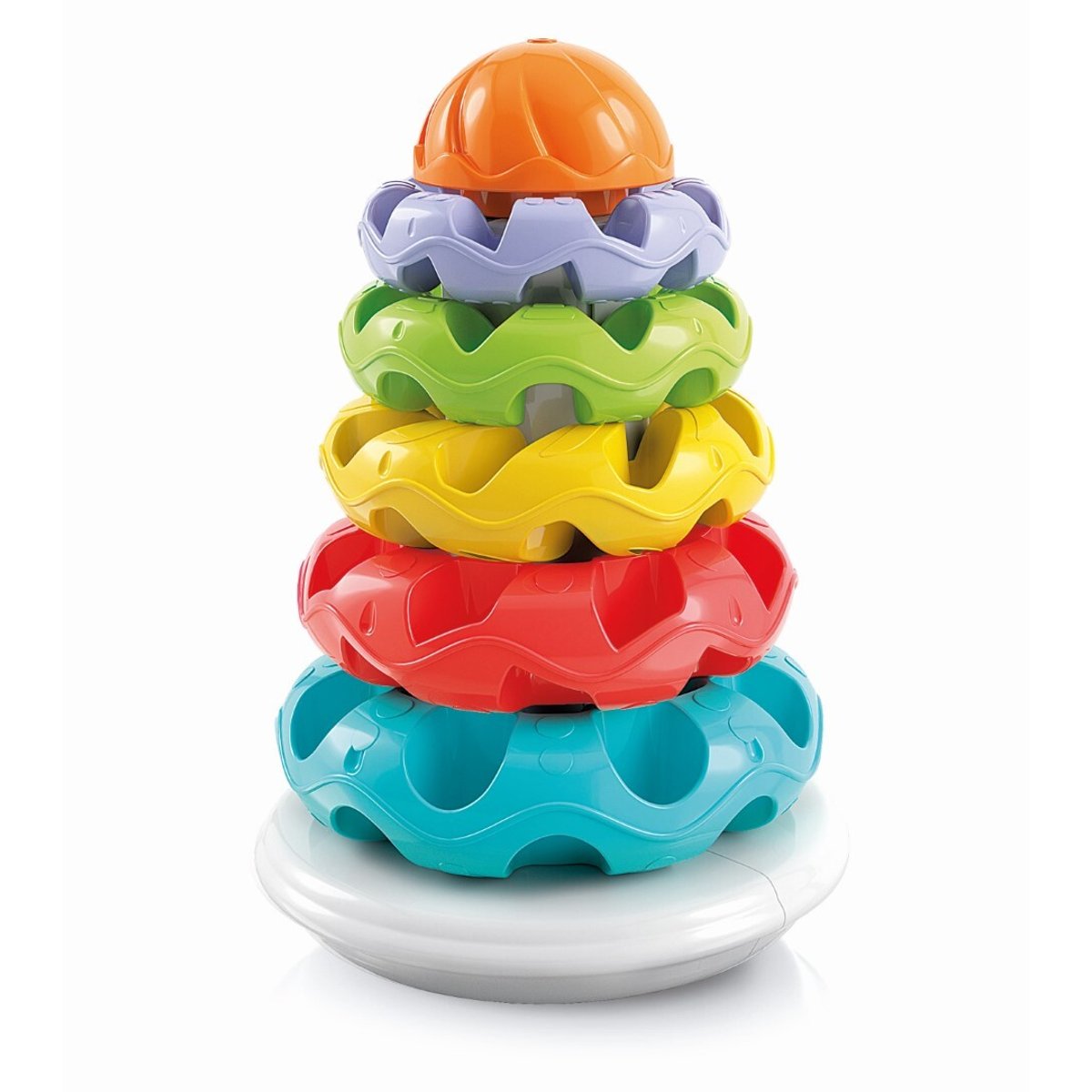 Tour des anneaux multicolore, CLEMENTONI