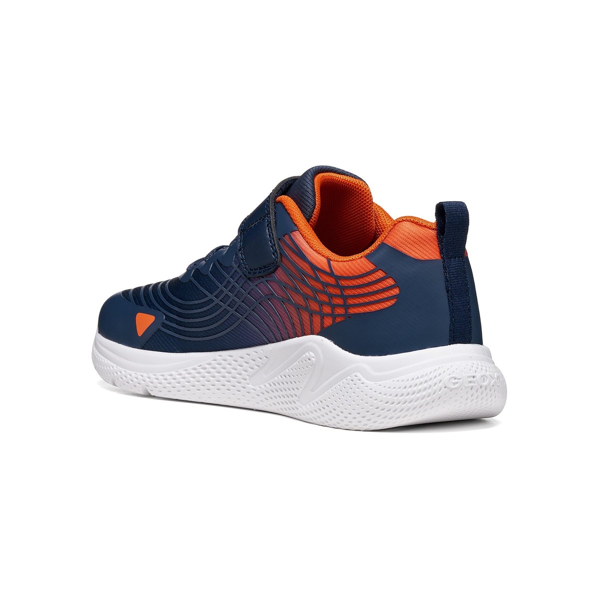Baskets J SPRINTYE bleu marine/orange, GEOX