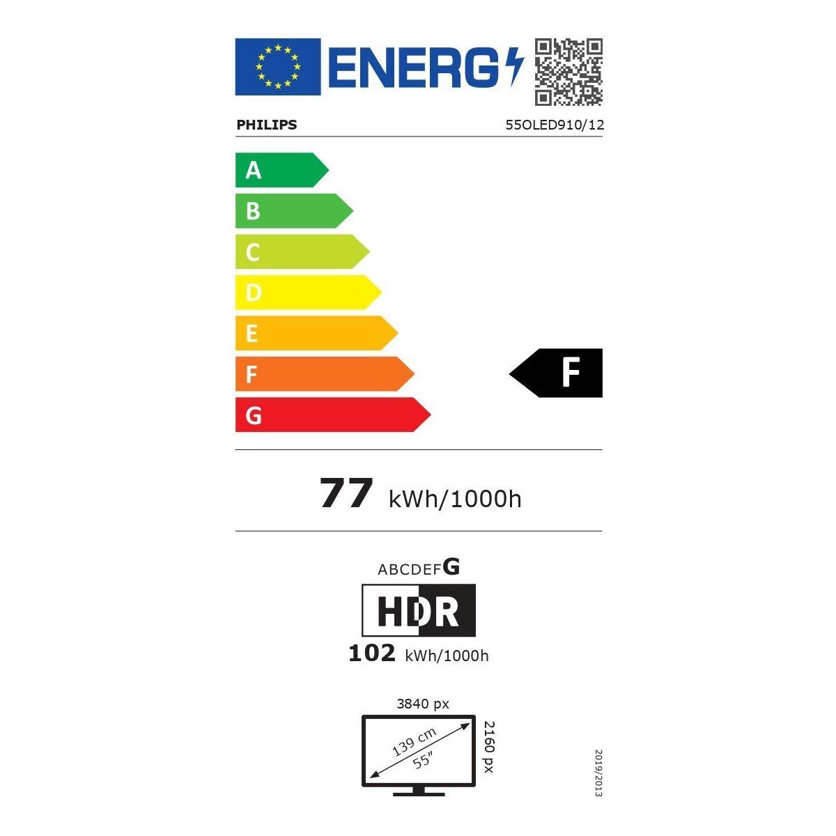 TV OLED 55OLED910 Ambilight 2025 (139cm) métal, PHILIPS