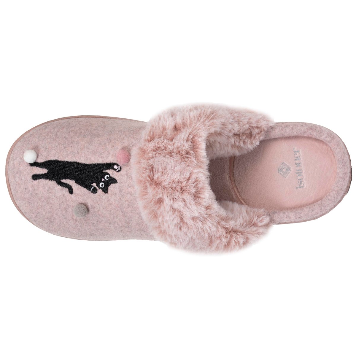 Chaussons Mules rose, ISOTONER