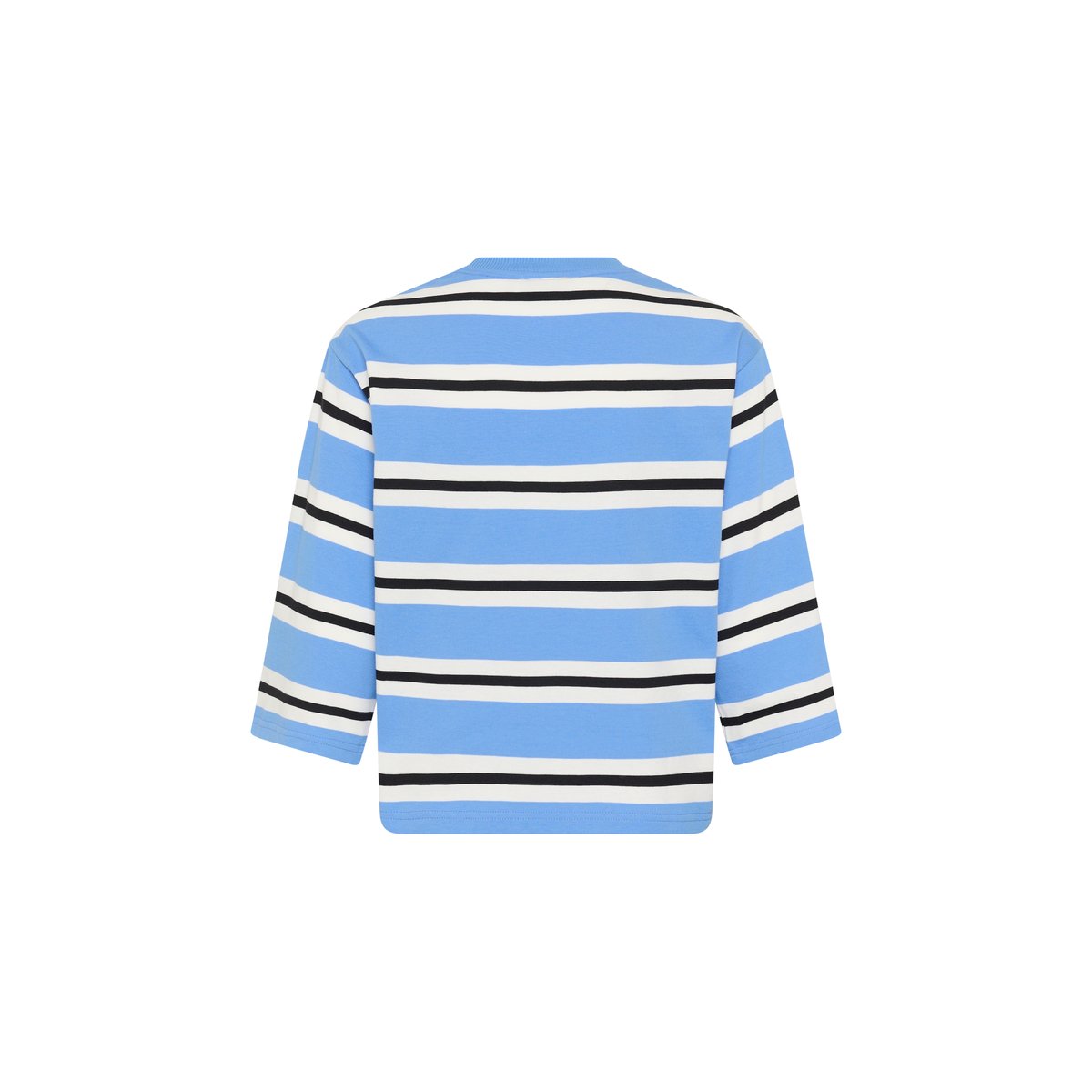 T-shirt à manches longues bleu provance/chalk/black deep, KAFFE