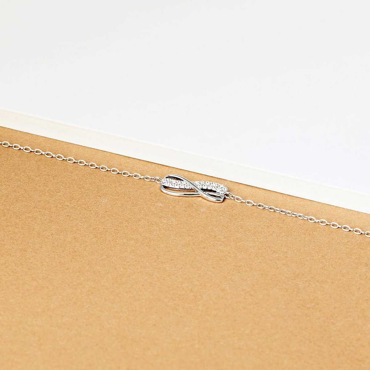 Bracelets en Argent/oxyde de zirconium De Zirconium et Oxyde de zirconium argent, CLEOR