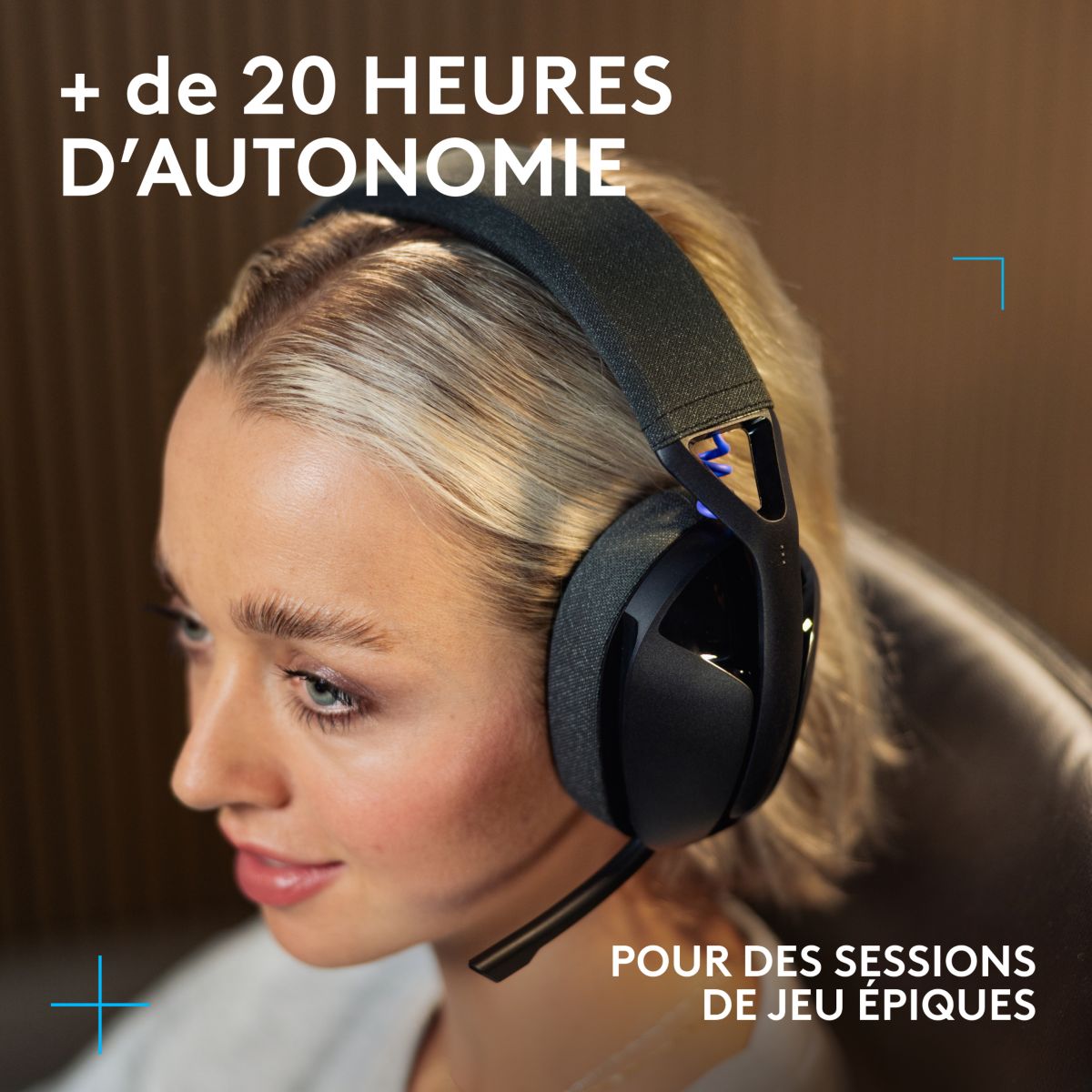Casque gamer G321 Noir Lightspeed noir, LOGITECH