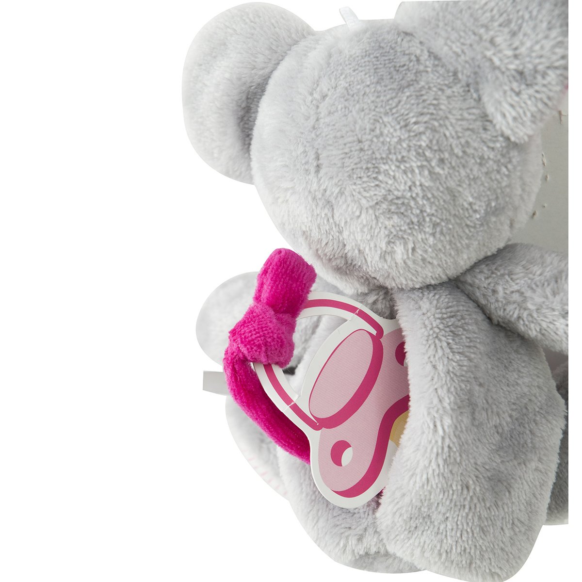 Tetinou souris grise gris, SUCRE D'ORGE