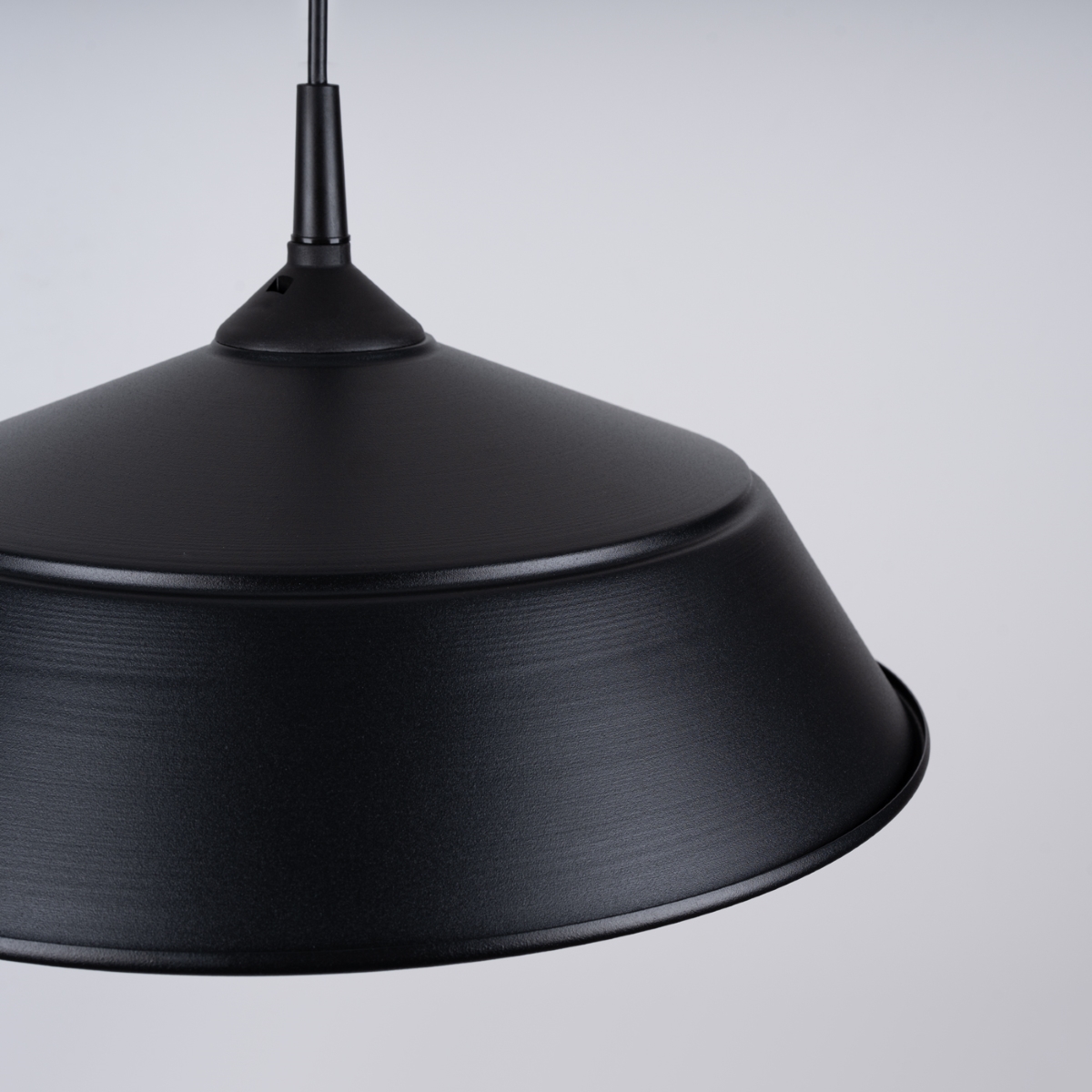 Suspension Acier Noir E27 1 Frika noir, EDEN