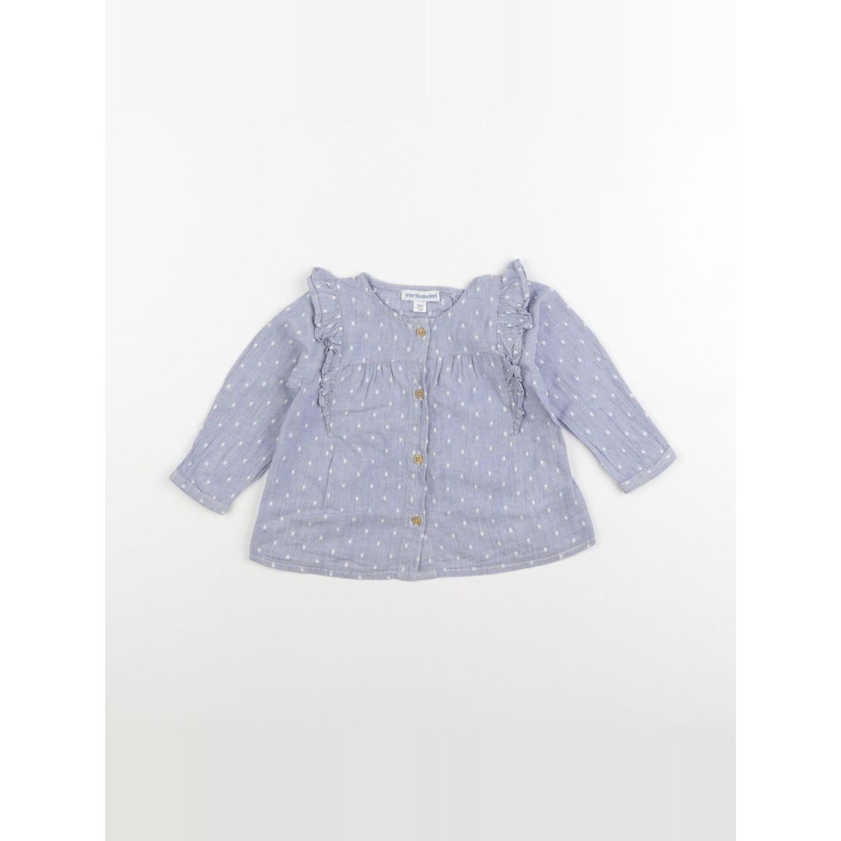 Blouse - Très bon état bleu, VERTBAUDET
