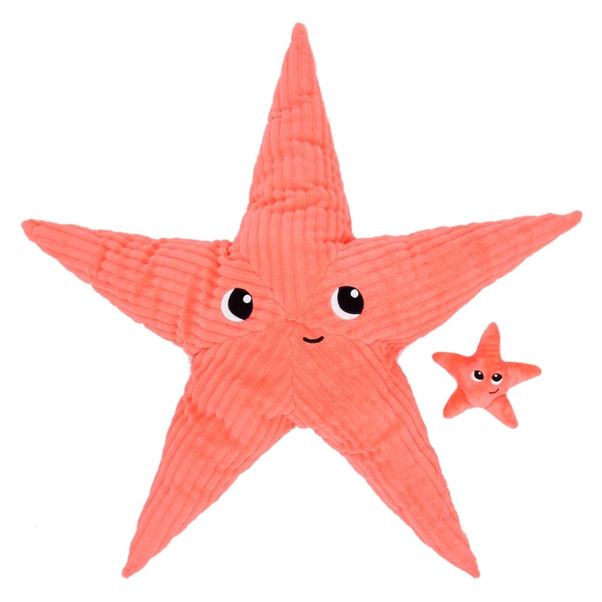 Peluche Étoile de mer et bébé corail, LES DEGLINGOS