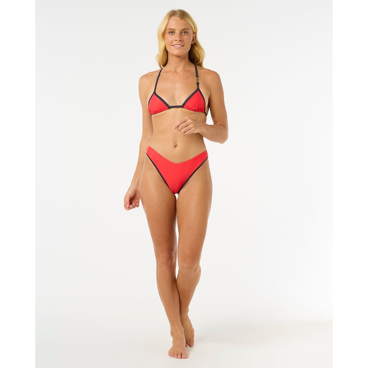 Haut de maillot de bain PEQUENINO VV TRI rouge, RIP CURL