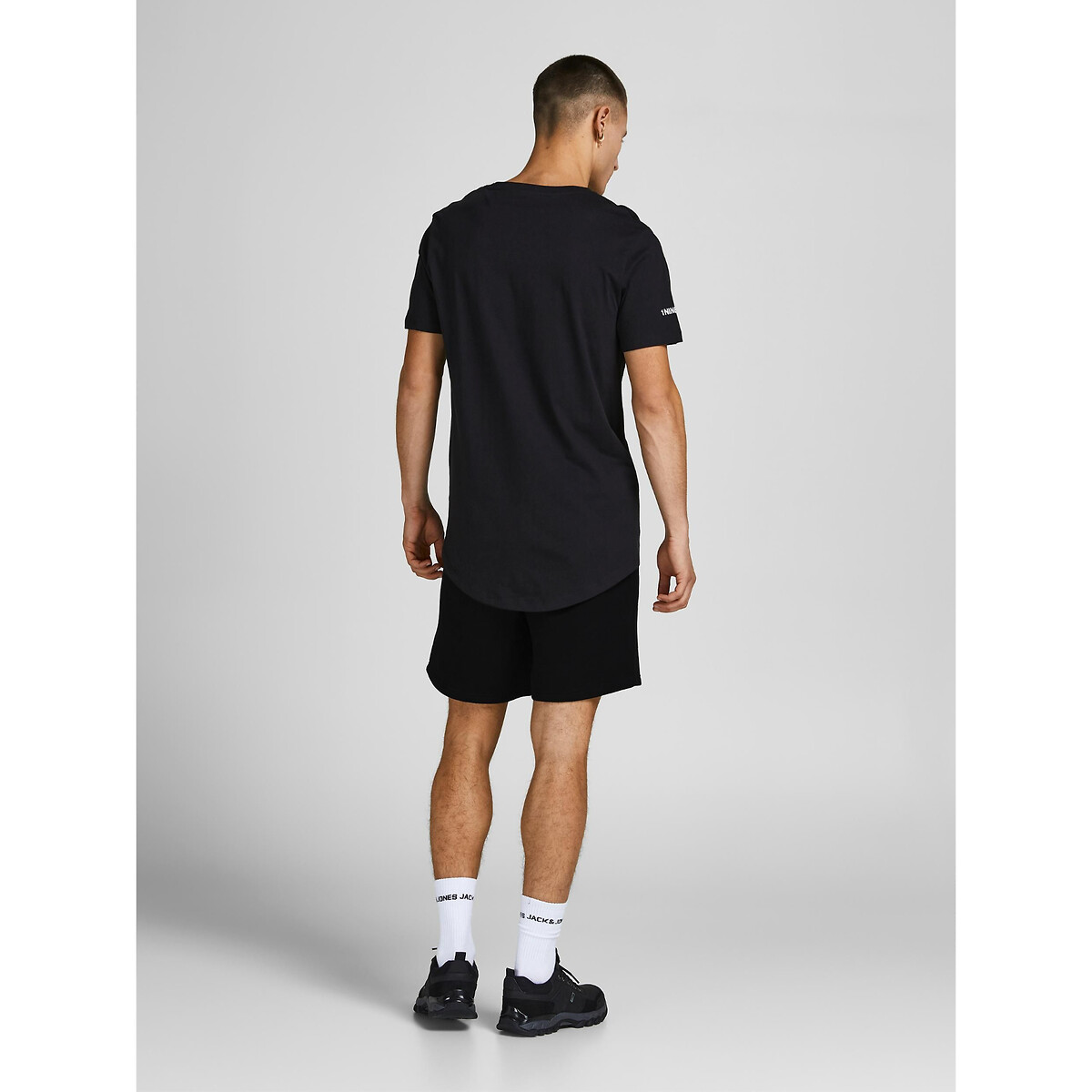 Short en molleton noir, JACK & JONES