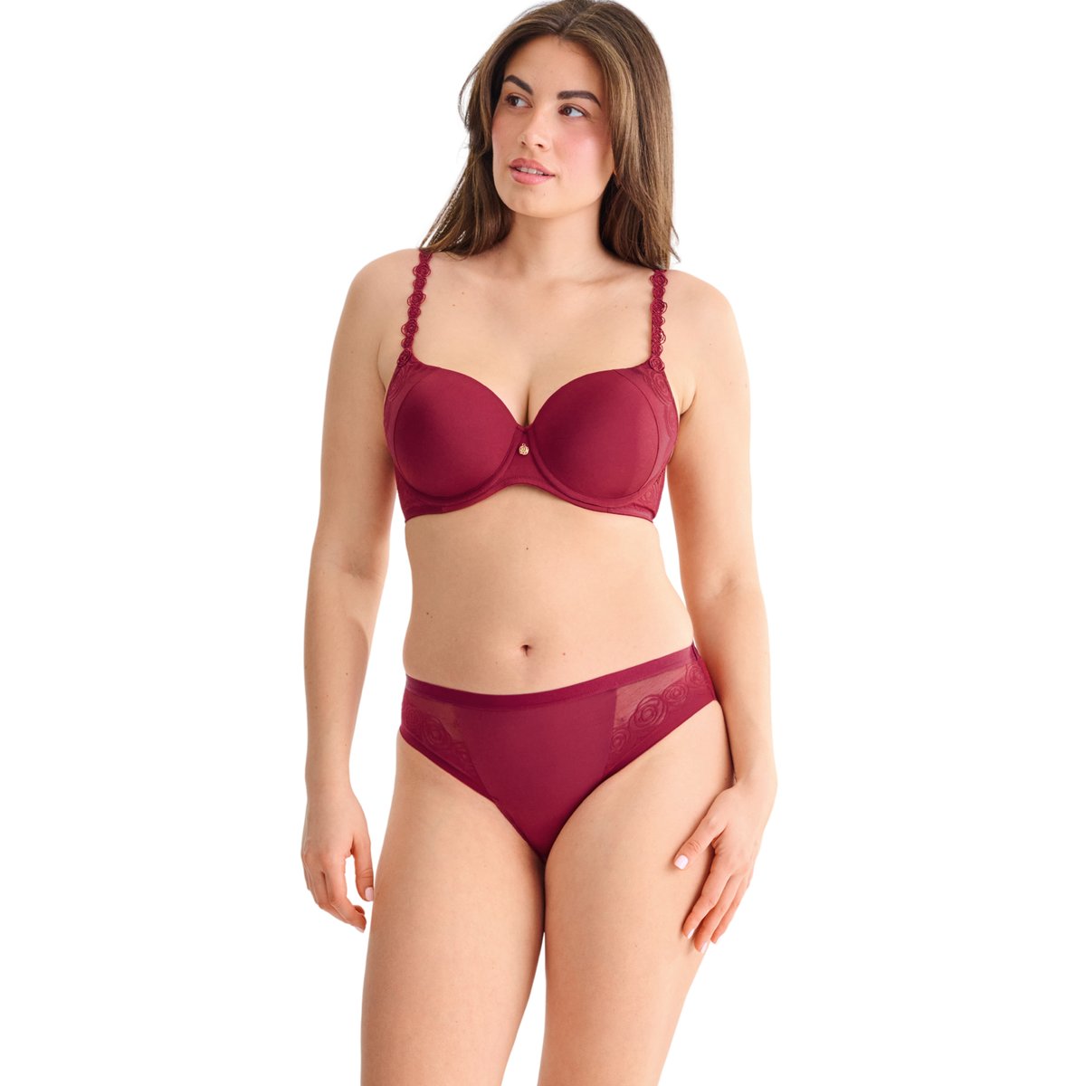 Soutien-gorge préformé RUBY rouge, LISCA