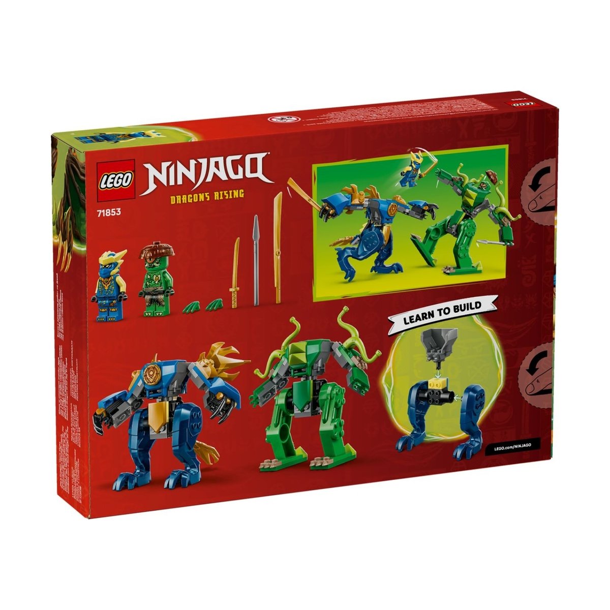 Ninjago Le combat du robot dragon de Jay multicolore, LEGO