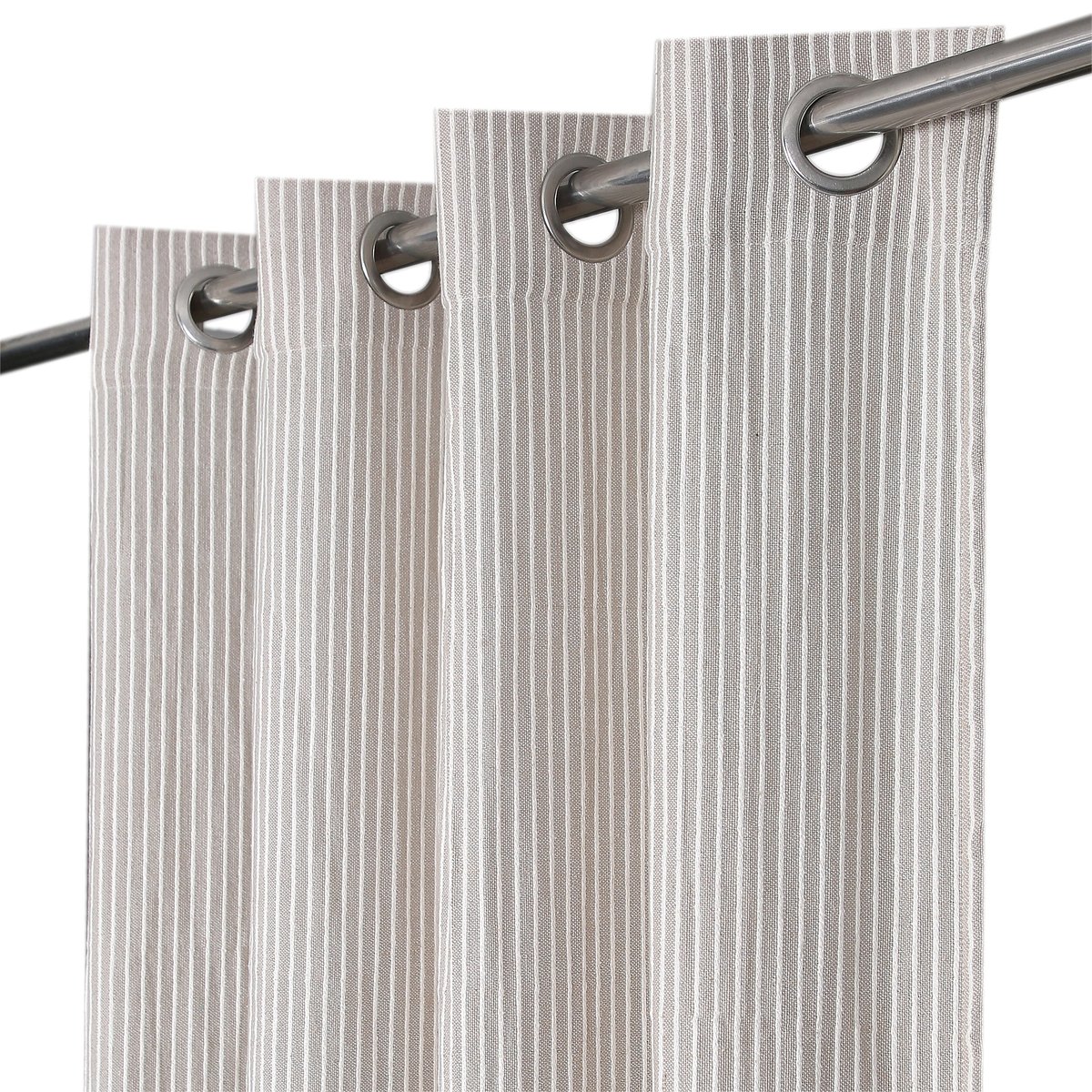 Voilage tamisant coton, BENISA beige, INSPIRE