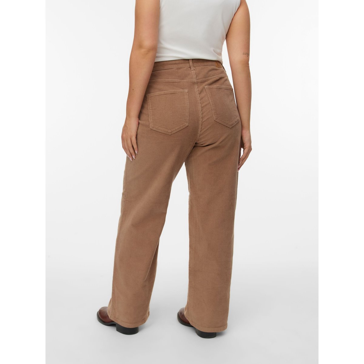 Pantalon À Jambe Large silver mink, VERO MODA
