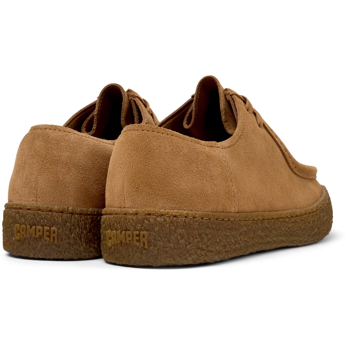 Derbies Cuir PEU TERRENO marron moyen, CAMPER