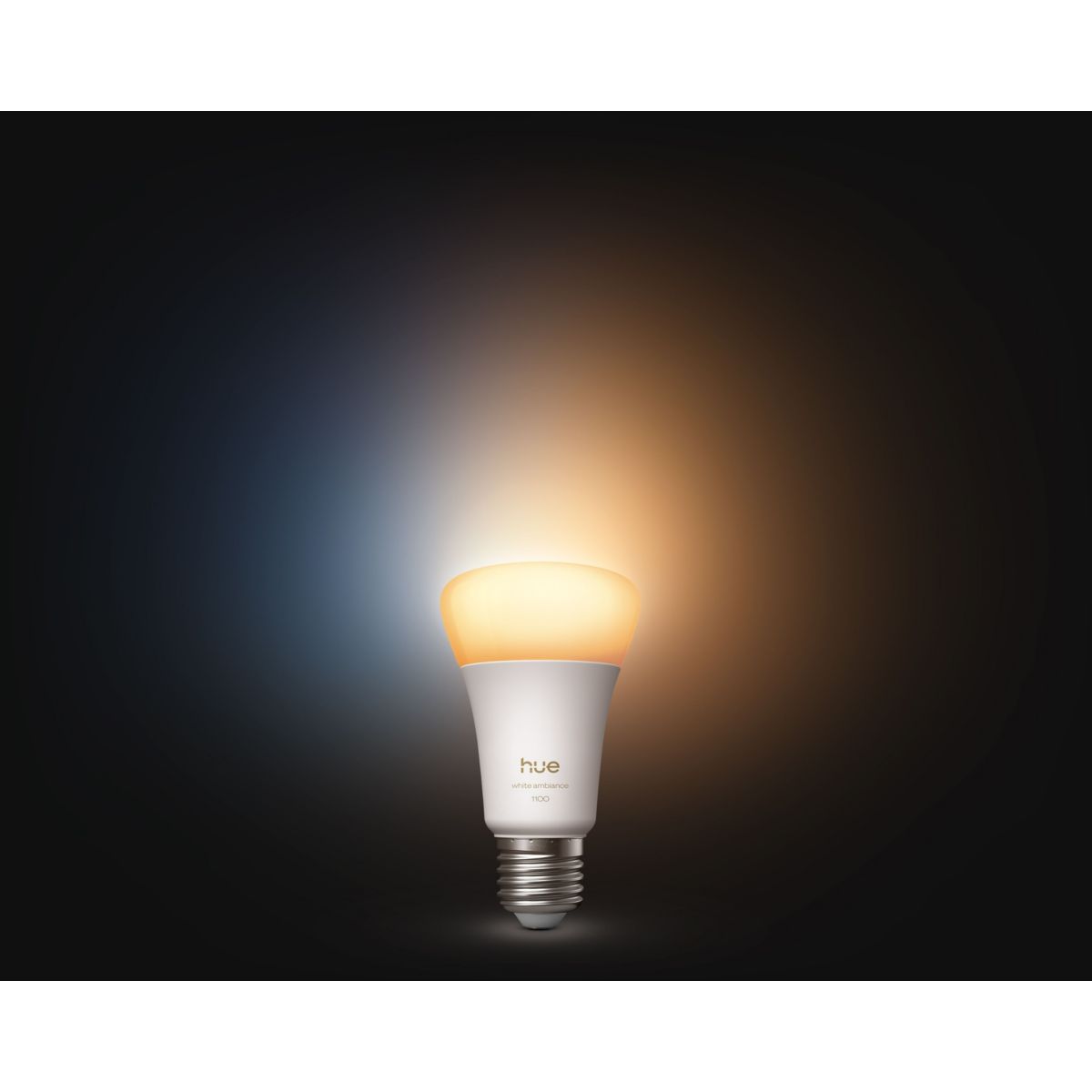 Ampoule LED connectée E27 White Ambiance 75W couleur unique, PHILIPS HUE