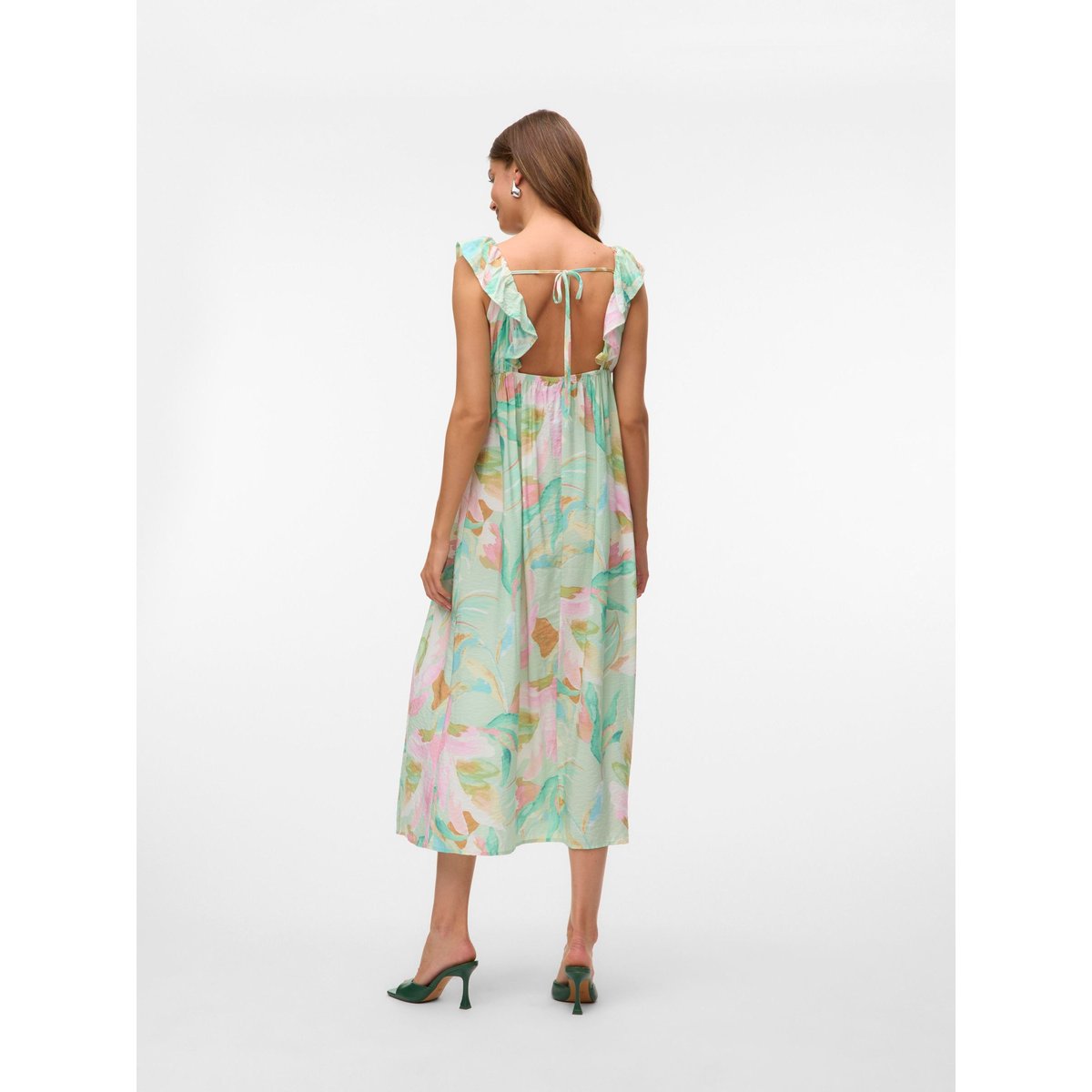 Robe birds egg green, VERO MODA