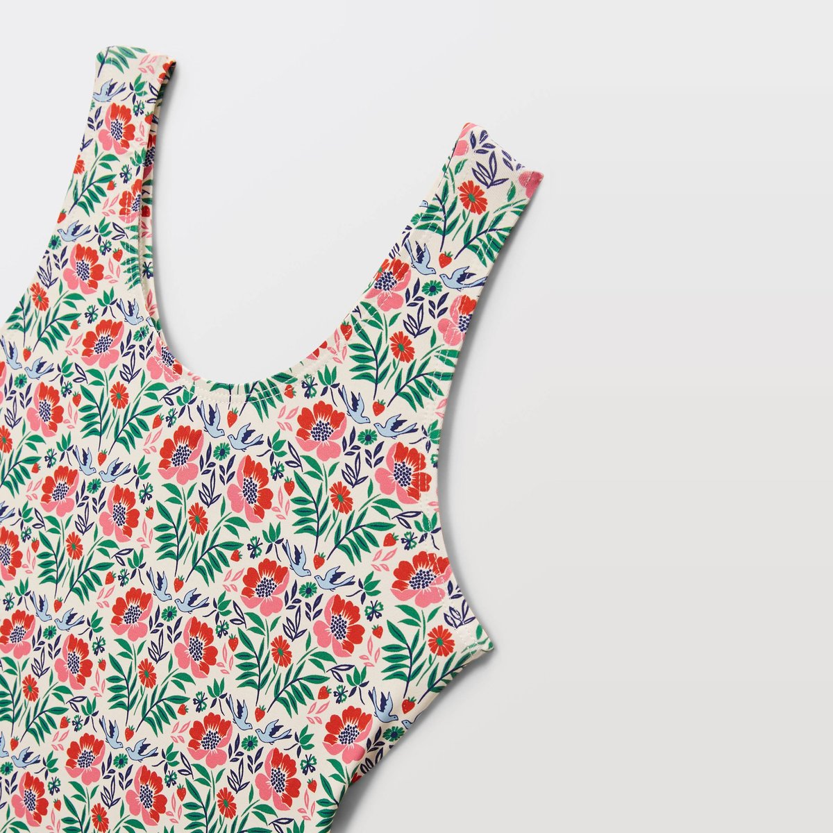 Maillot de bain 1 pièce imprimé pitaya, MONOPRIX