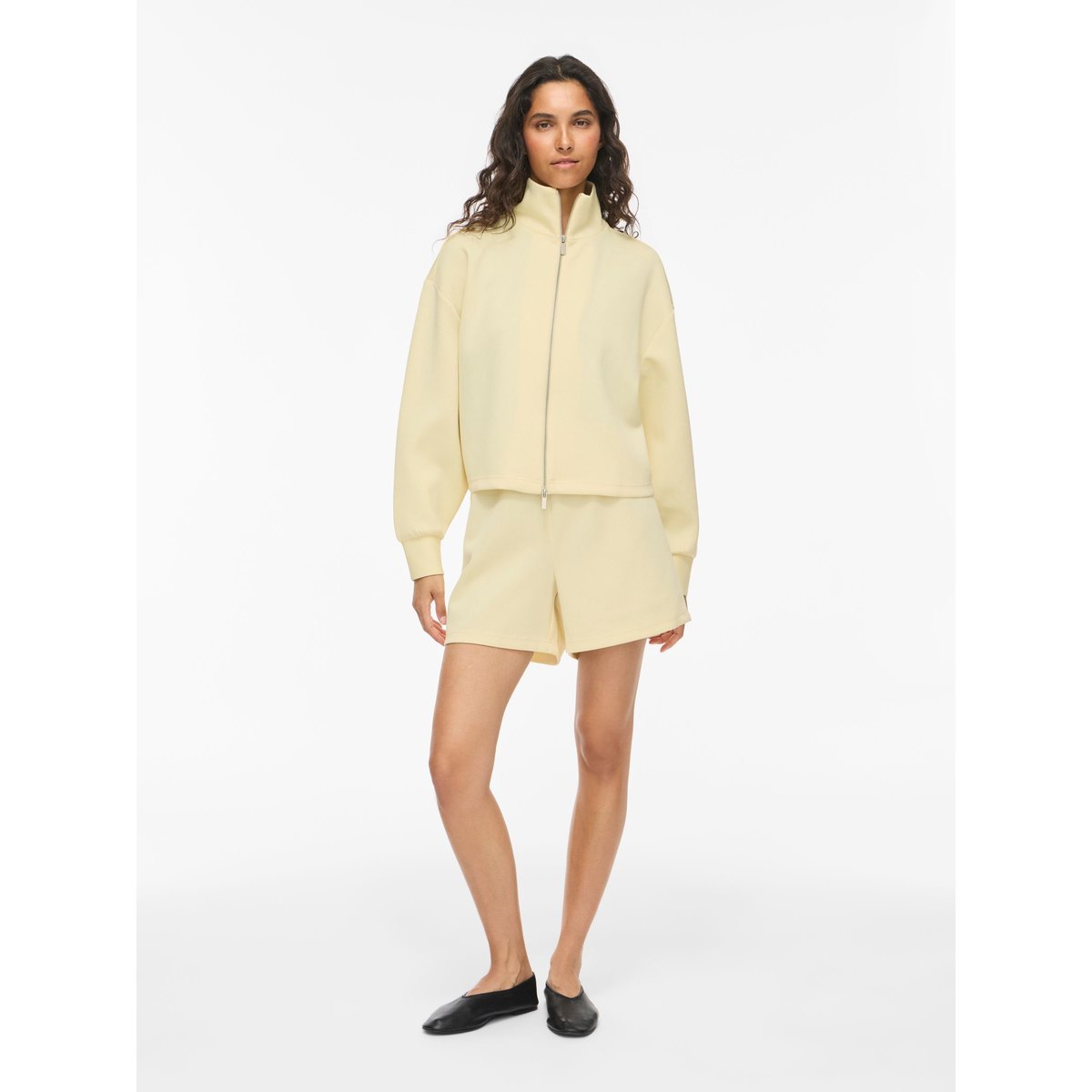 Cardigan jaune - pastel yellow1, VILA