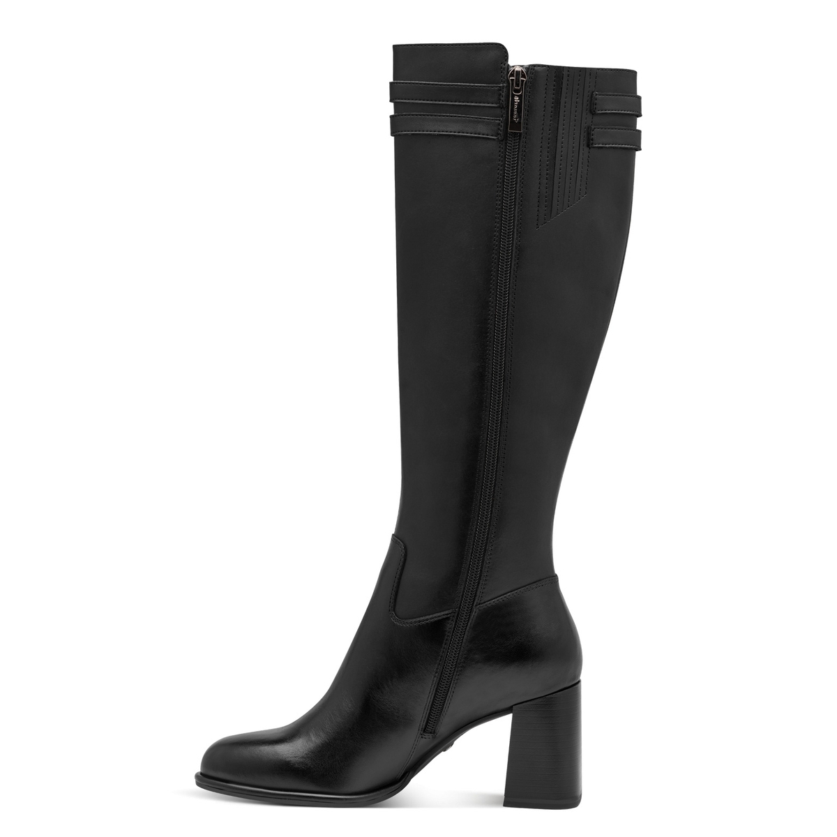 Bottes talon bloc noir, TAMARIS