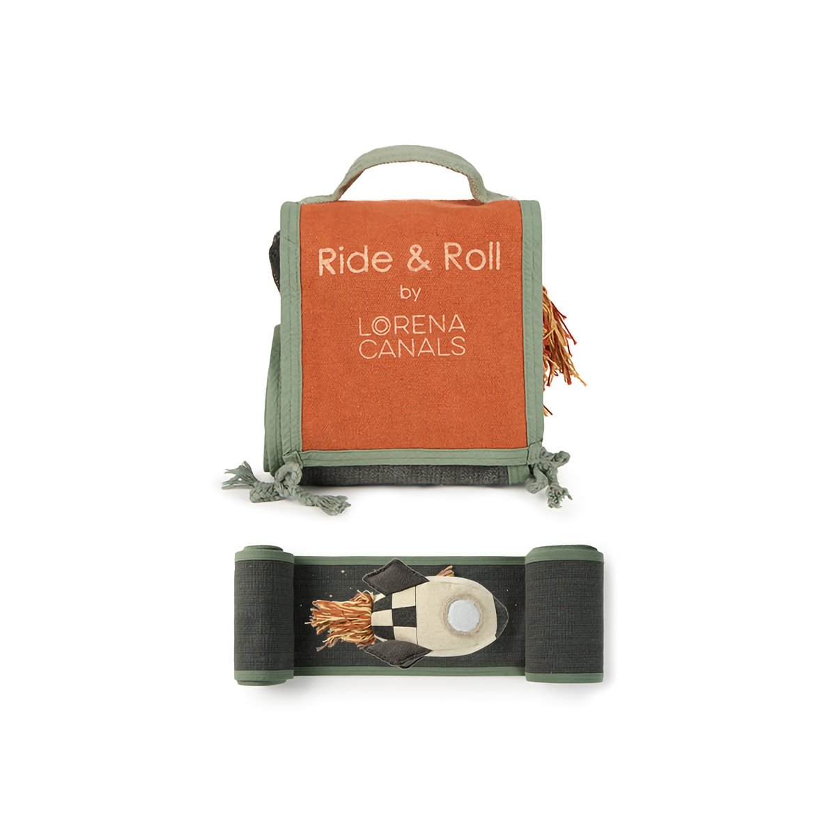Ride & Roll MilkyWay naturel, vert, terre cuite, miel, gris foncé, soie de maïs, bleu électrique, bleu vintage, rose des bois, naturel, châtaignier, LORENA CANALS