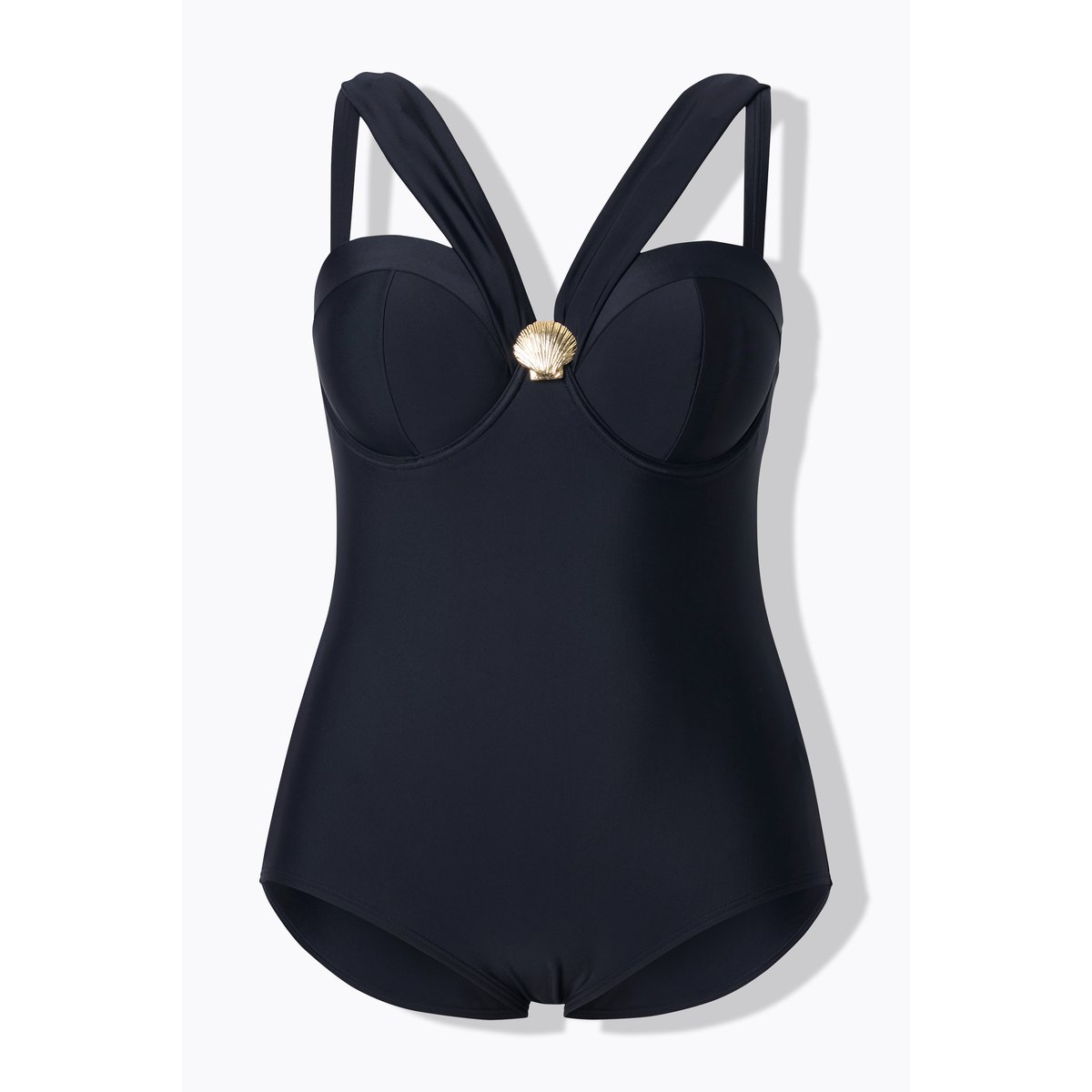 Maillot de bain à bonnets souples noir, ULLA POPKEN
