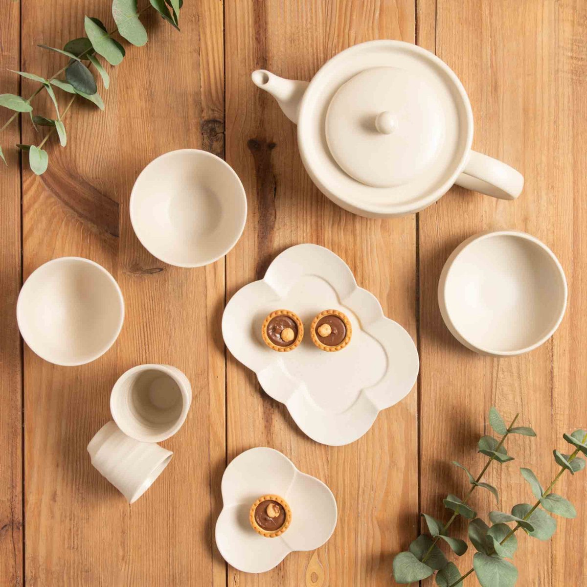 Gobelet 20 cl (lot de 6) - CHADO blanc, TABLE PASSION