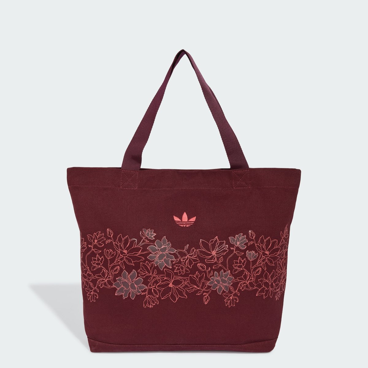 Tote Bag Floral Adidas Originals Tote Bag Floral Adidas Originals maroon, adidas Originals