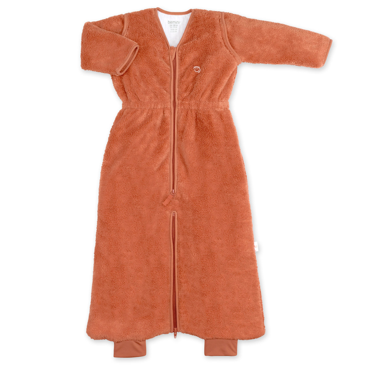 Gigoteuse jambes séparables hiver - TOG 2.5 Chaud tout doux noisette, BEMINI