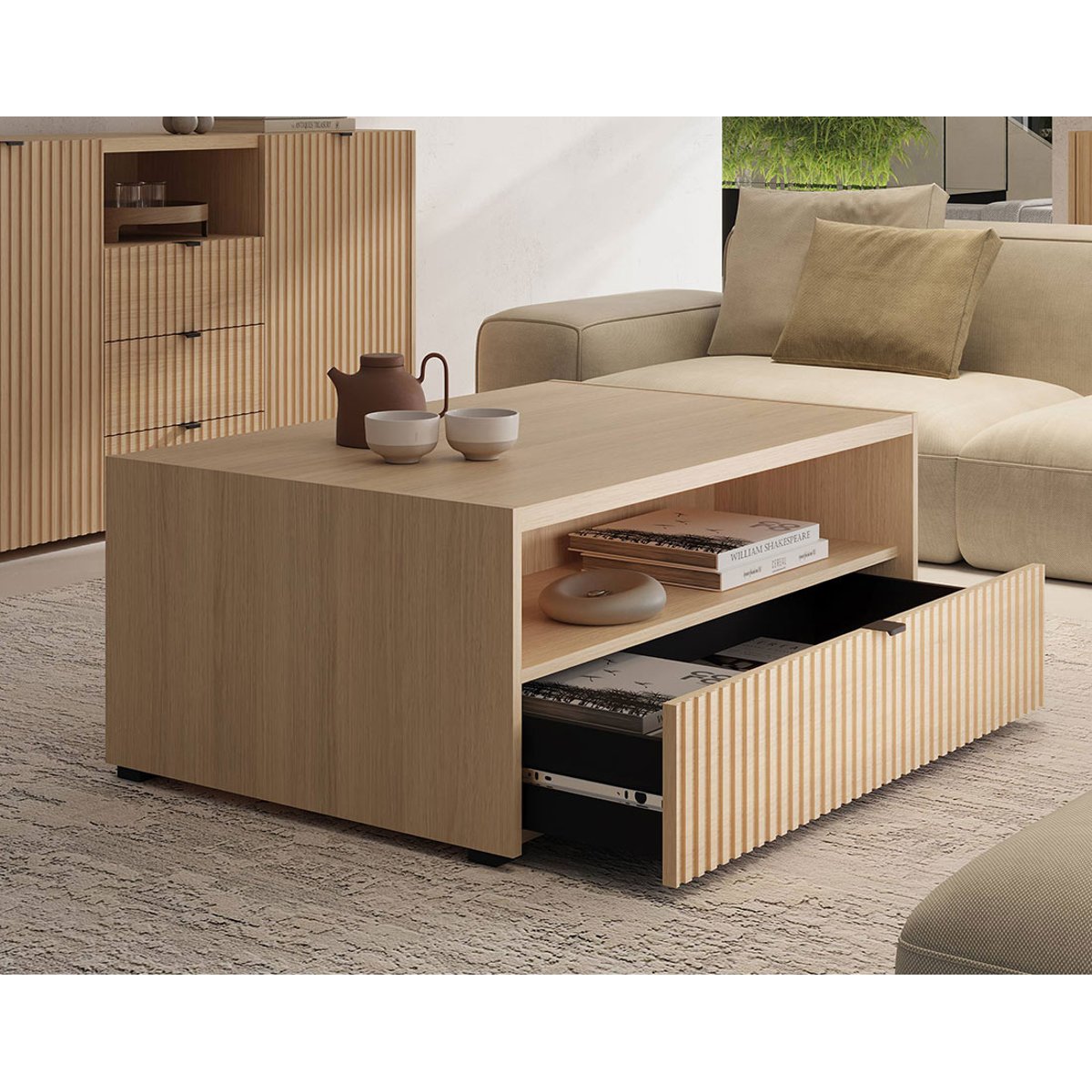 Table basse - JUDY bois, BEST MOBILIER