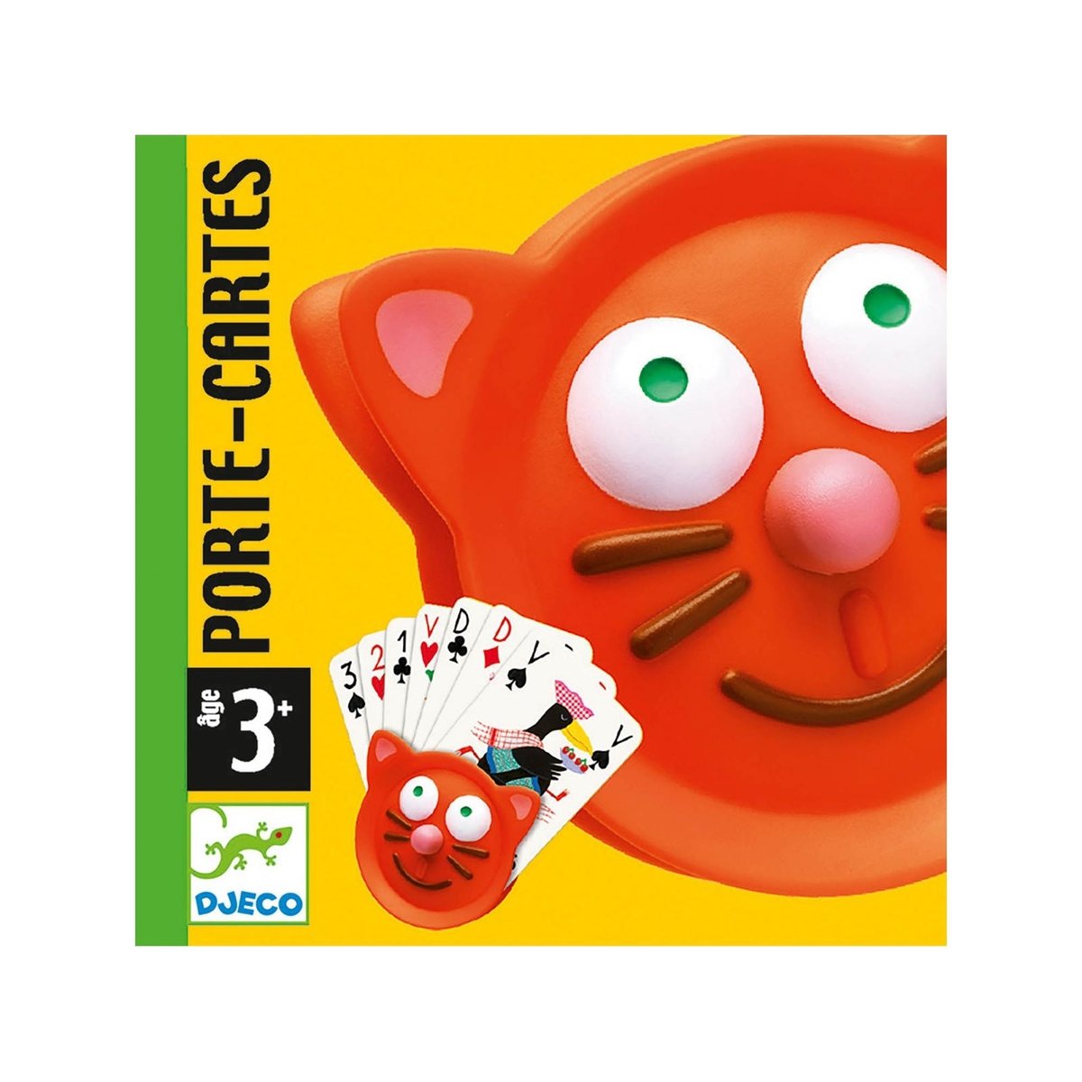 Porte cartes pour les jeux de cartes multicolore, DJECO