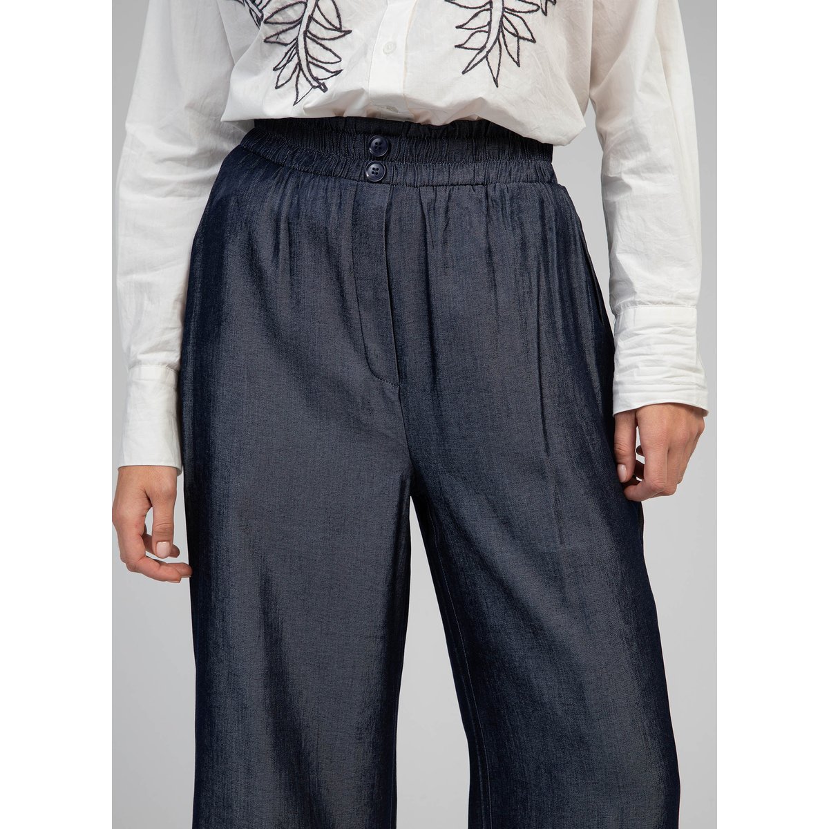 Pantalon PEPITA indigo, AN'GE