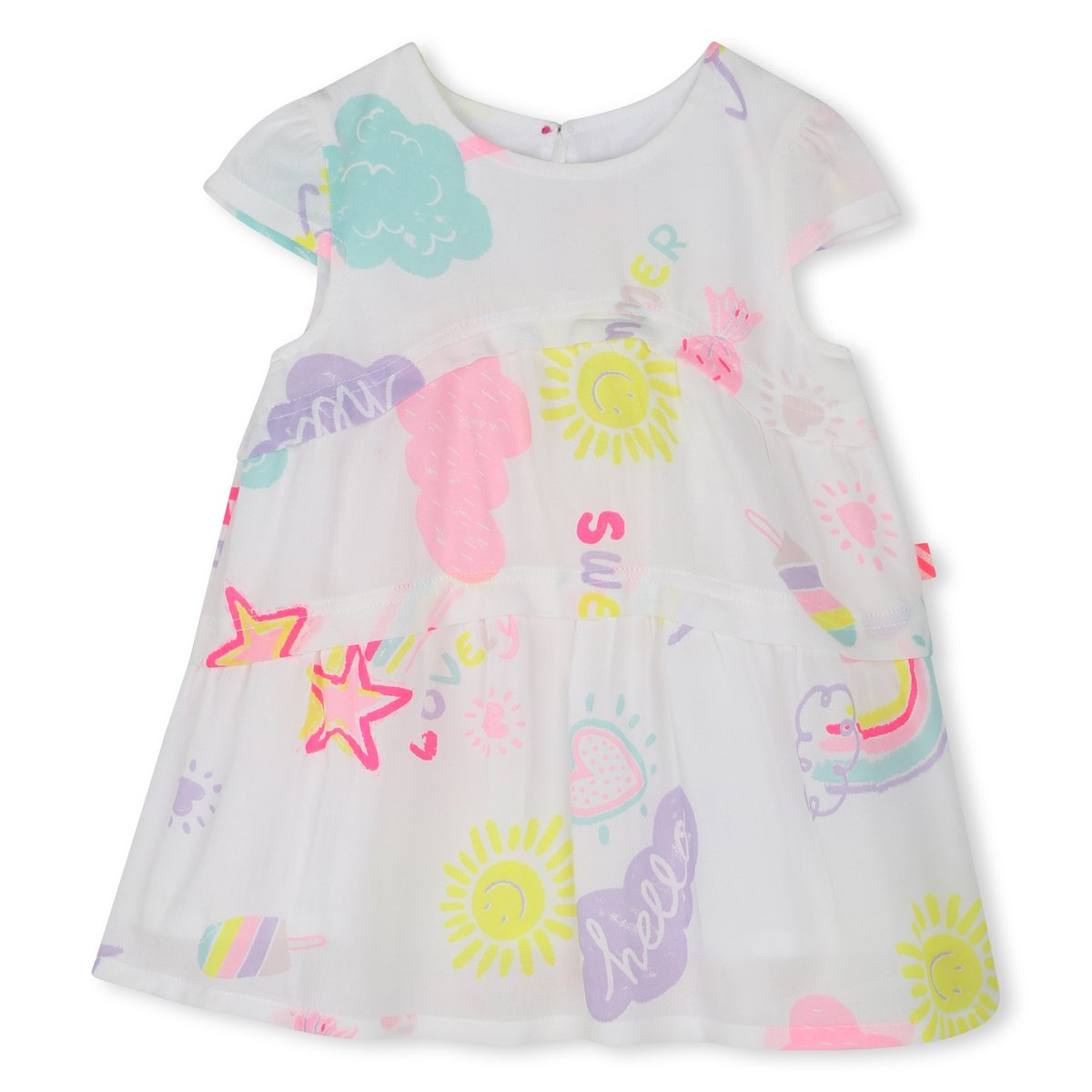 Ensemble imprimé blanc, BILLIEBLUSH