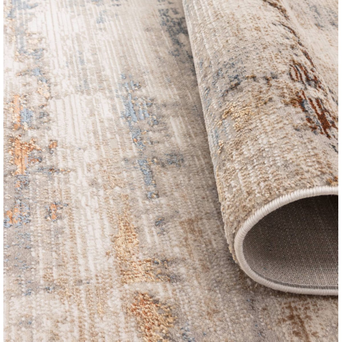 Tapis tissé plat moderne SYNO beige, NOVATREND