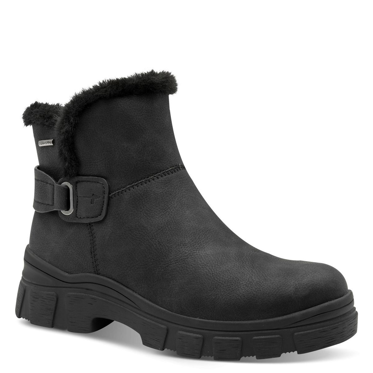 Bottine fourée noir, TAMARIS