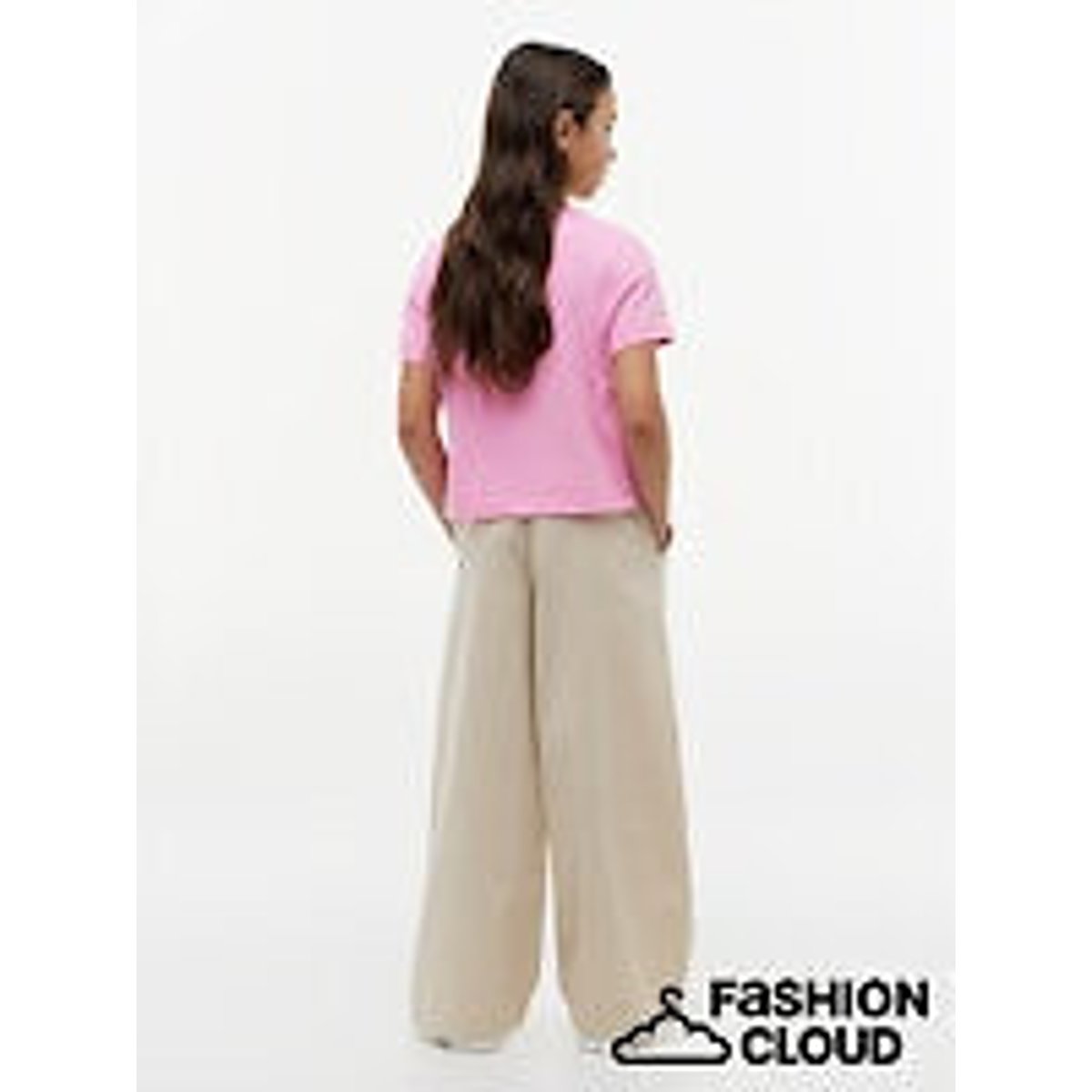 T-shirt met korte mouwen roze, TOMMY HILFIGER