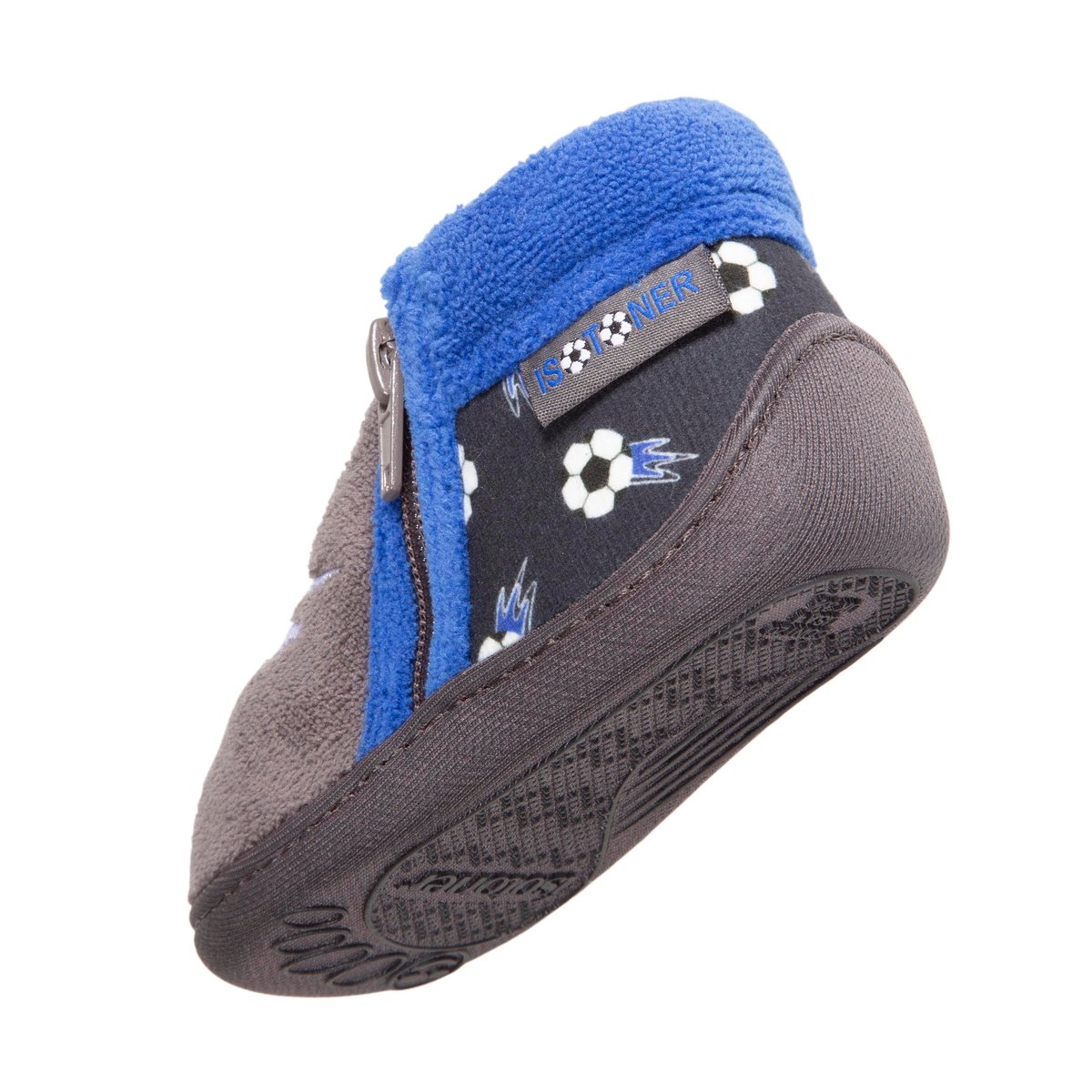 Chaussons Bottillons gris, ISOTONER