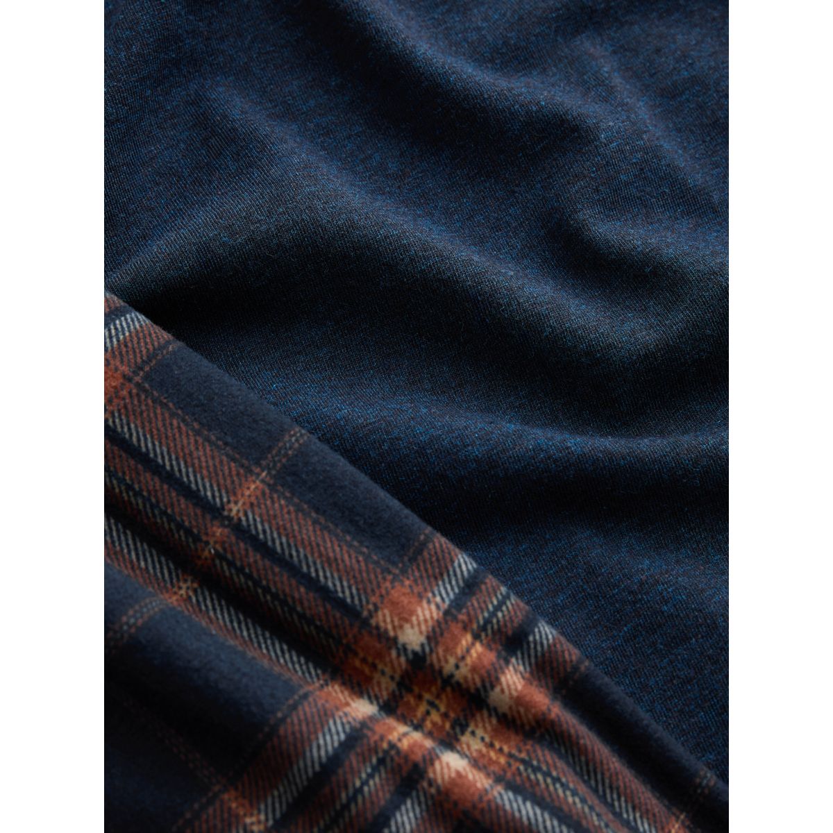 Pyjama confortable en jersey manches courtes bleu marine, NEXT