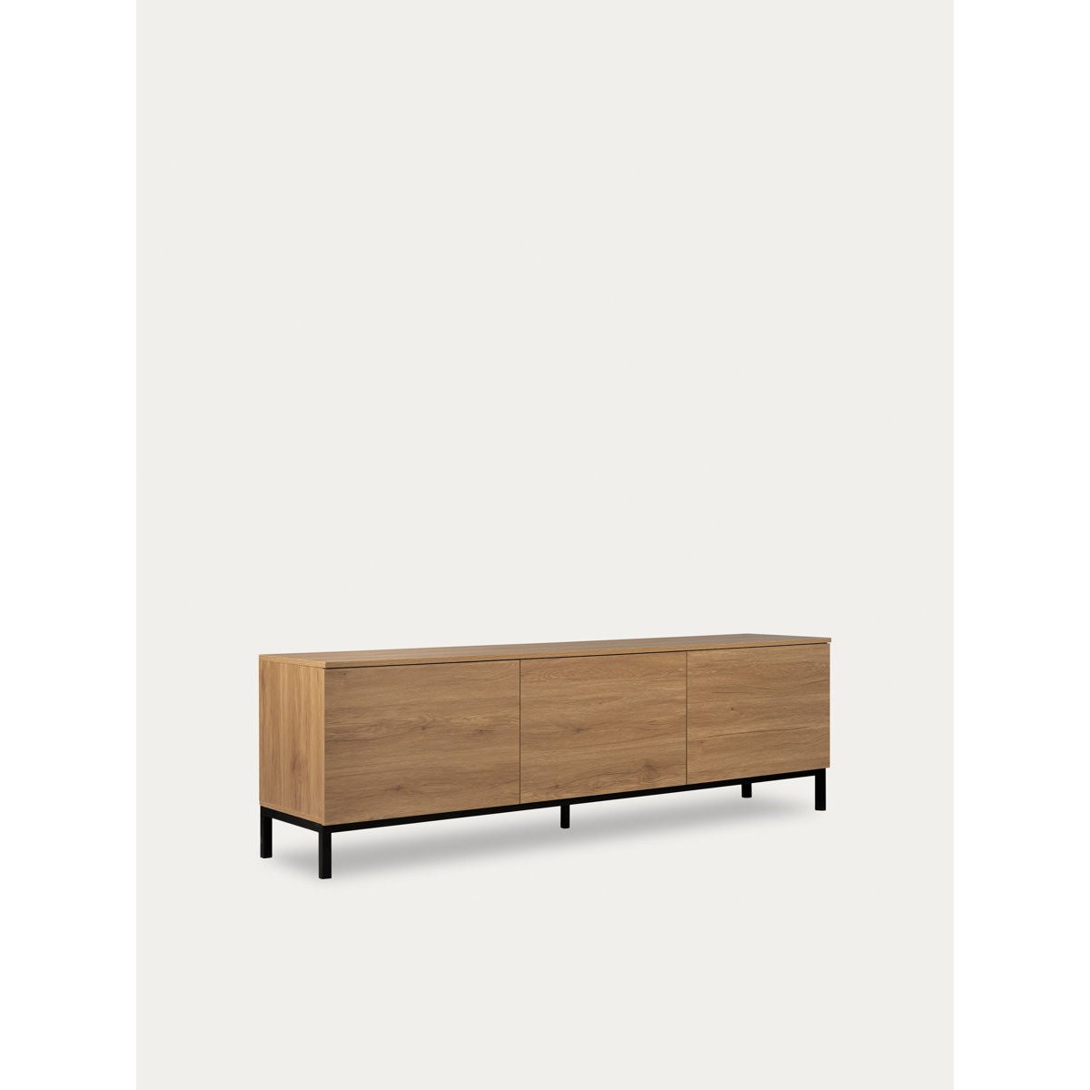 Meuble TV Mélamine - KOLB beige clair, KENAY